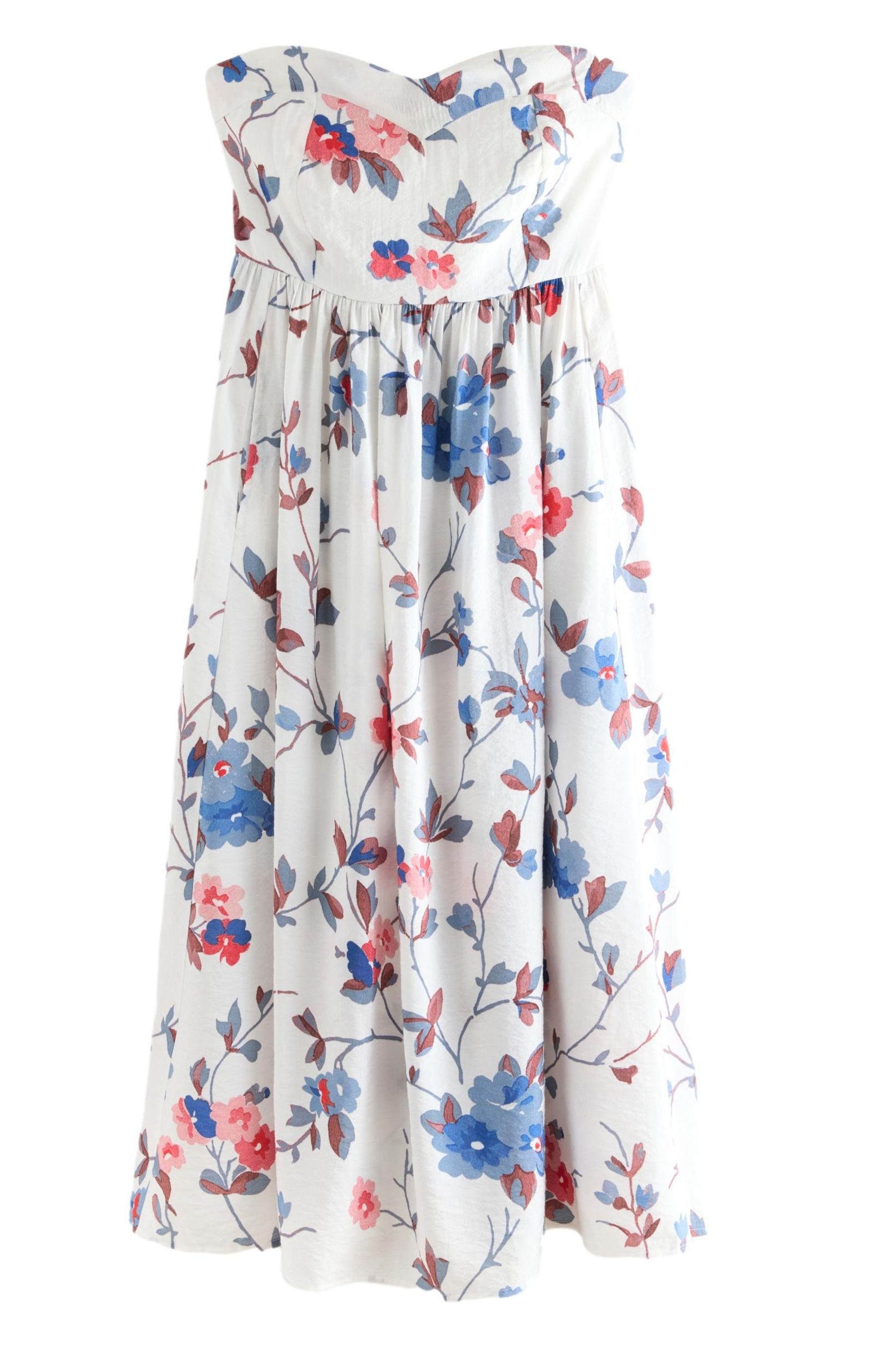 LAURA ASHLEY Druckkleid Laura Ashley Trägerloses günstig online kaufen