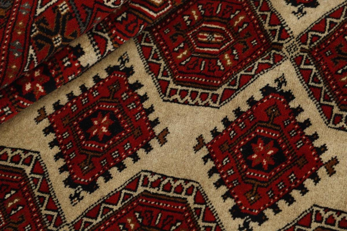 Orientteppich Turkaman / Handgeknüpfter Nain Orientteppich 6 Trading, Höhe: 157x252 mm Perserteppich, rechteckig,