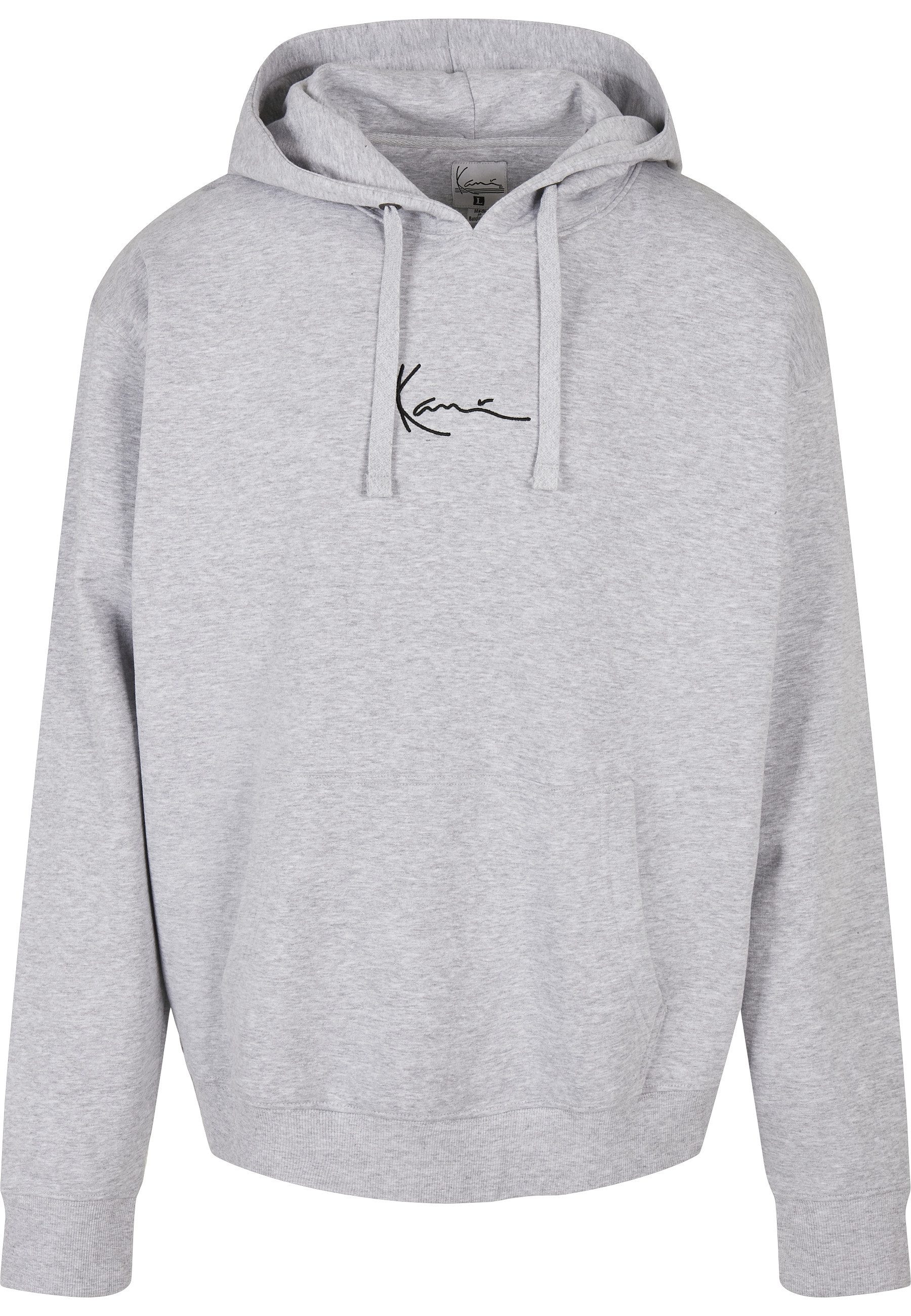 Karl Kani Rundhalspullover Karl Kani Männer KKMQ32061GRY Small Signature Hoodie ash grey (1-tlg)
