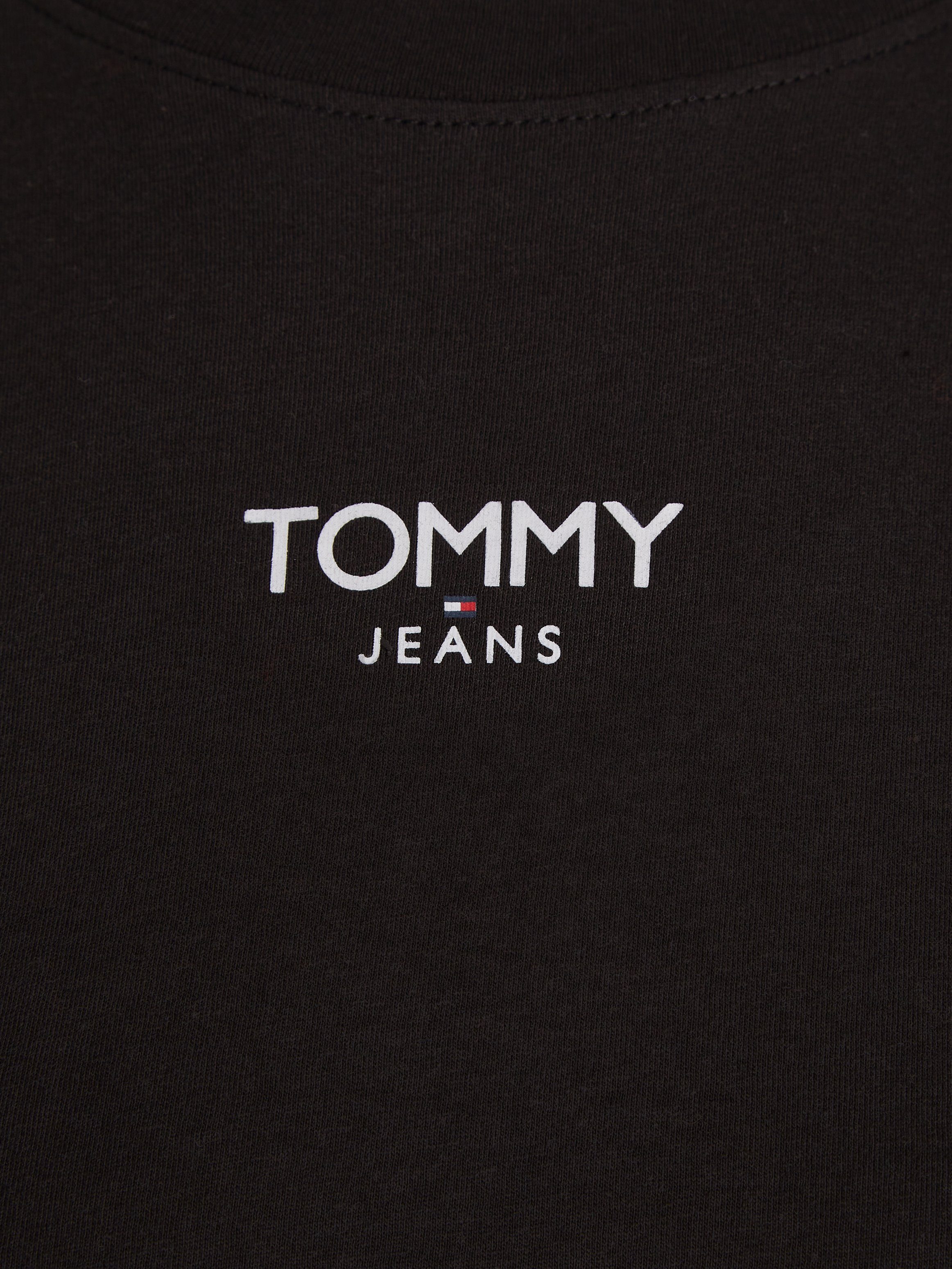 Jeans SS ESSENTIAL Tommy LOGO 1 Logo T-Shirt Tommy mit TJW Jeans Black BBY