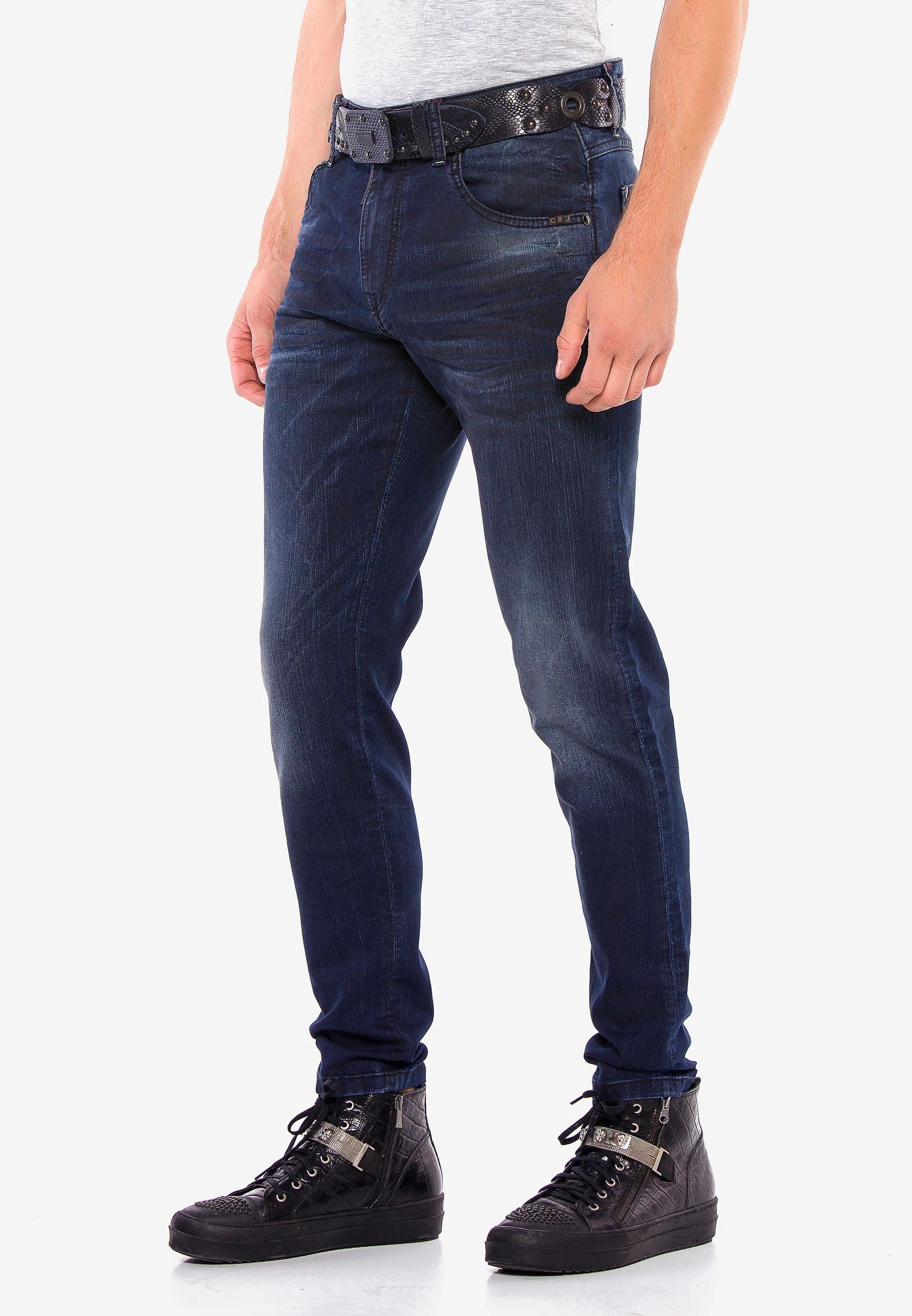 Baxx & Slim-Fit Slim-fit-Jeans im Cipo Schnitt