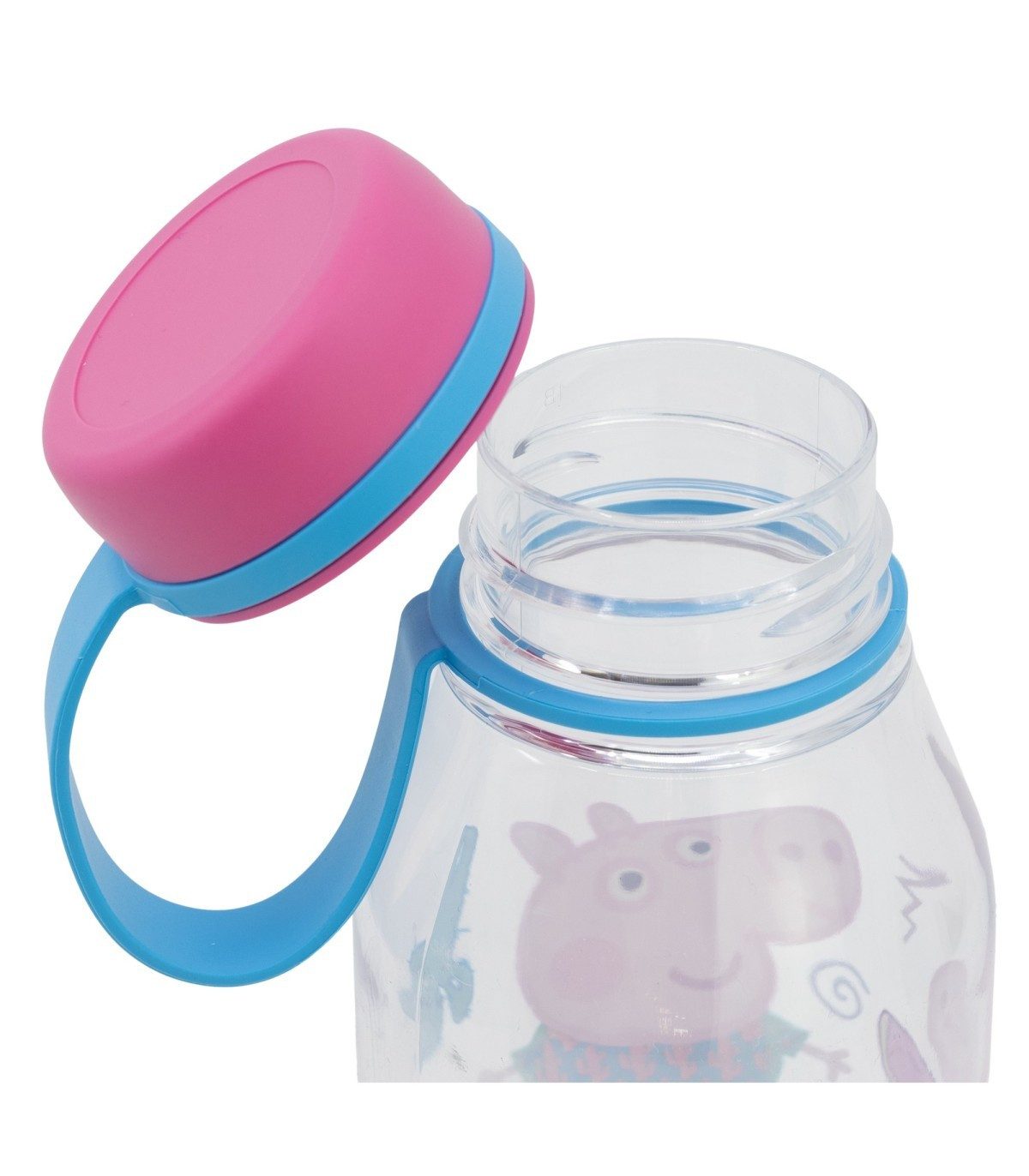 Peppa Pig Trinkflasche Ecozen Trinkflasche 460 ml Kinder Wasserflasche Adventure Bottle