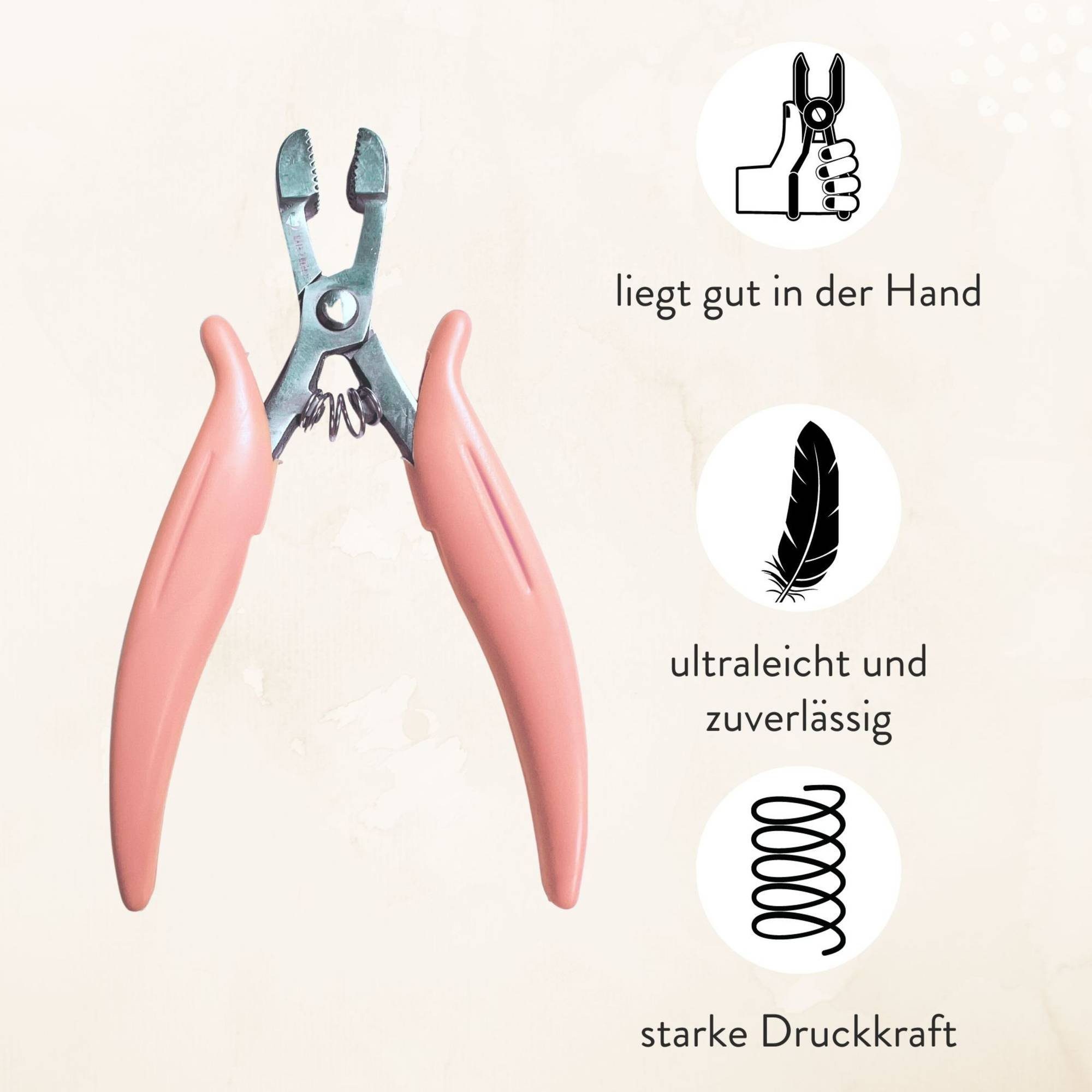 hair2heart Echthaar-Extension Set - Bondinglöser mit Bondingzange