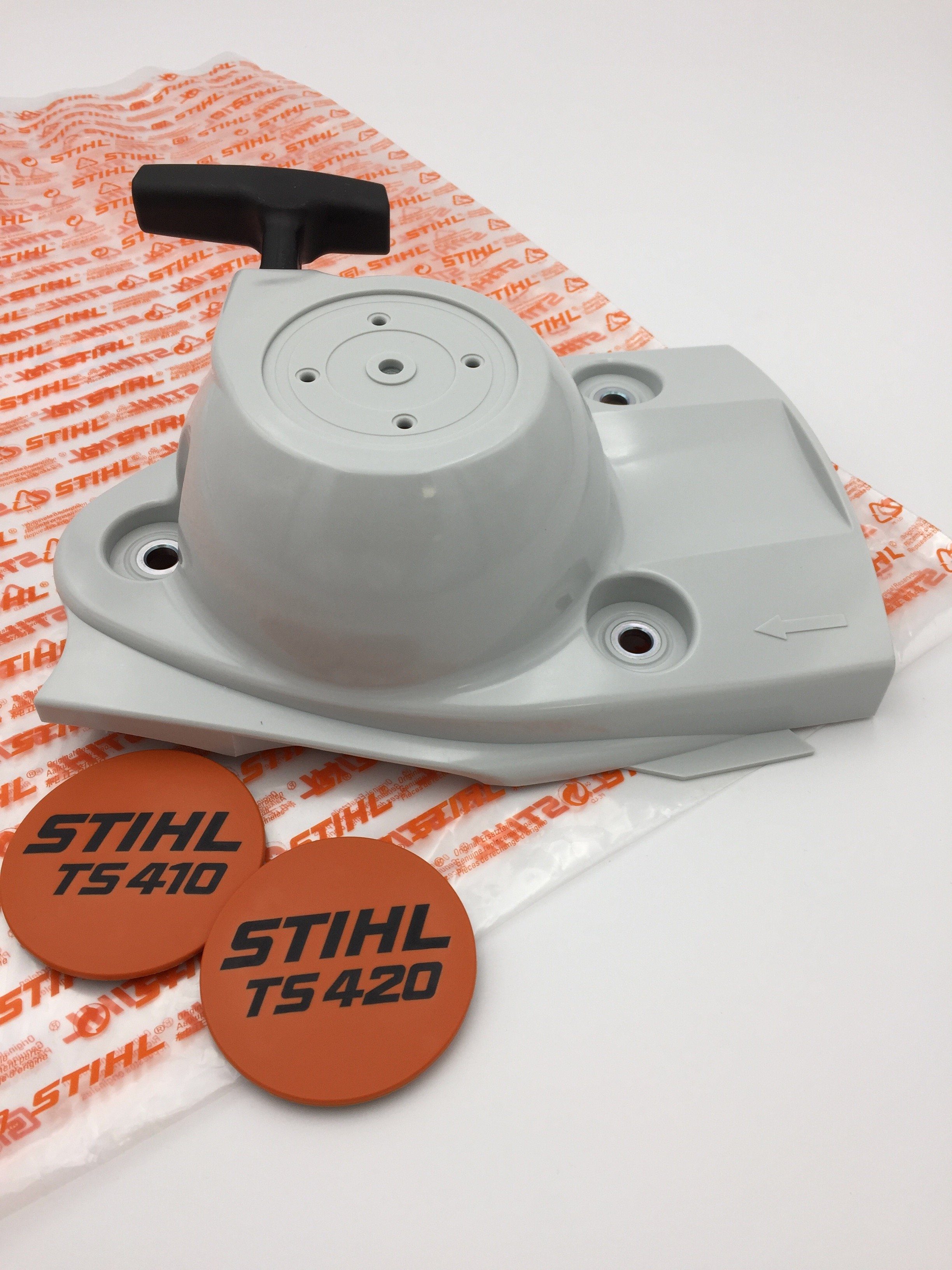 STIHL Benzin-Kettensäge original Anwerfvorrichtung / Starter für TS410, TS420 - 42381900302, Anwerfvorrichtung