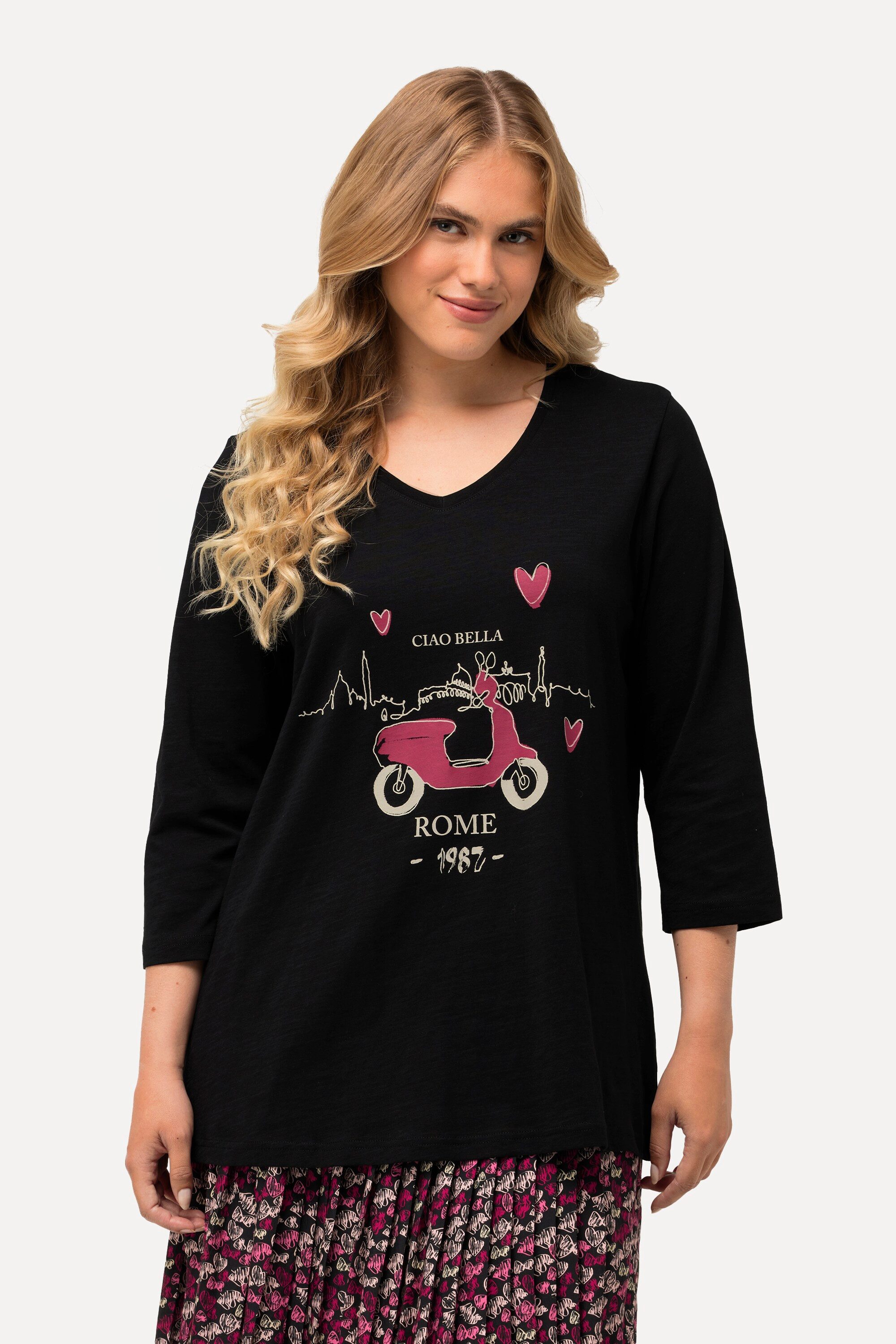 Ulla Popken T-Shirt Shirt Ciao Bella günstig online kaufen
