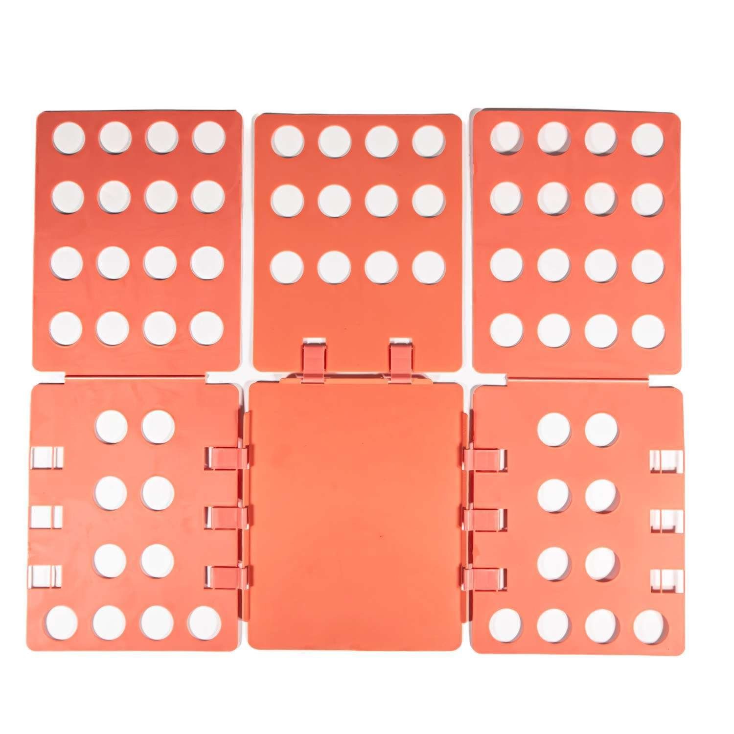 Intirilife Сортировщики белья (Wäsche Faltbrett Kleiderfalthilfe in Pink, 1 St), Wäsche Faltbrett Kleiderfalthilfe