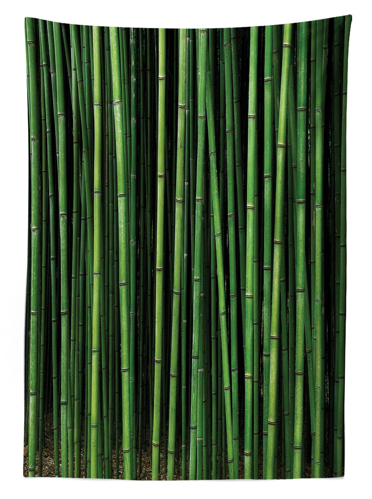 Farbfest Tischdecke Abakuhaus Garten geeignet Zen Außen Bambusrohrwald Farben, Klare den Waschbar Bereich Für