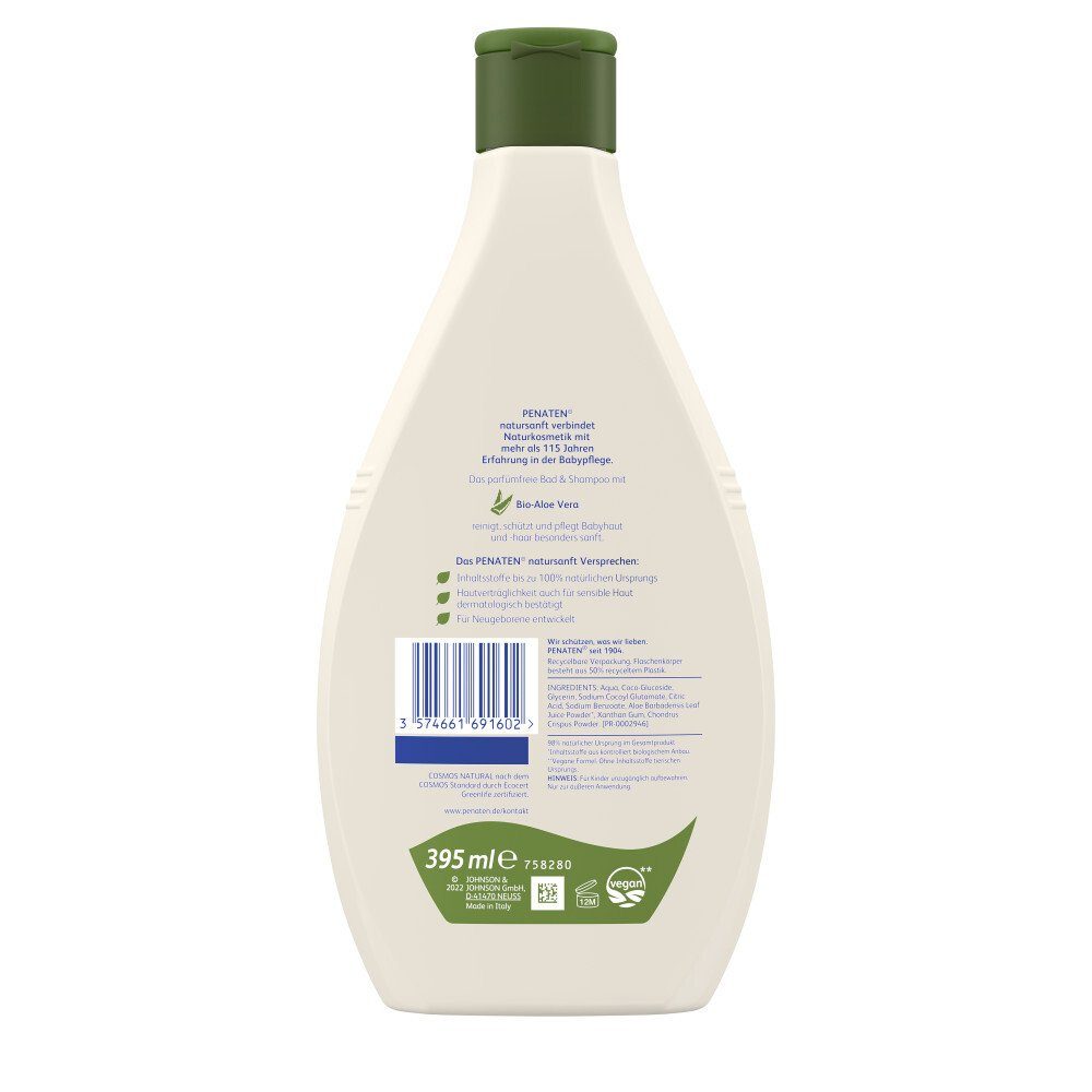 - PENATEN Natursanft Haarshampoo & Shampoo Bad 395ml