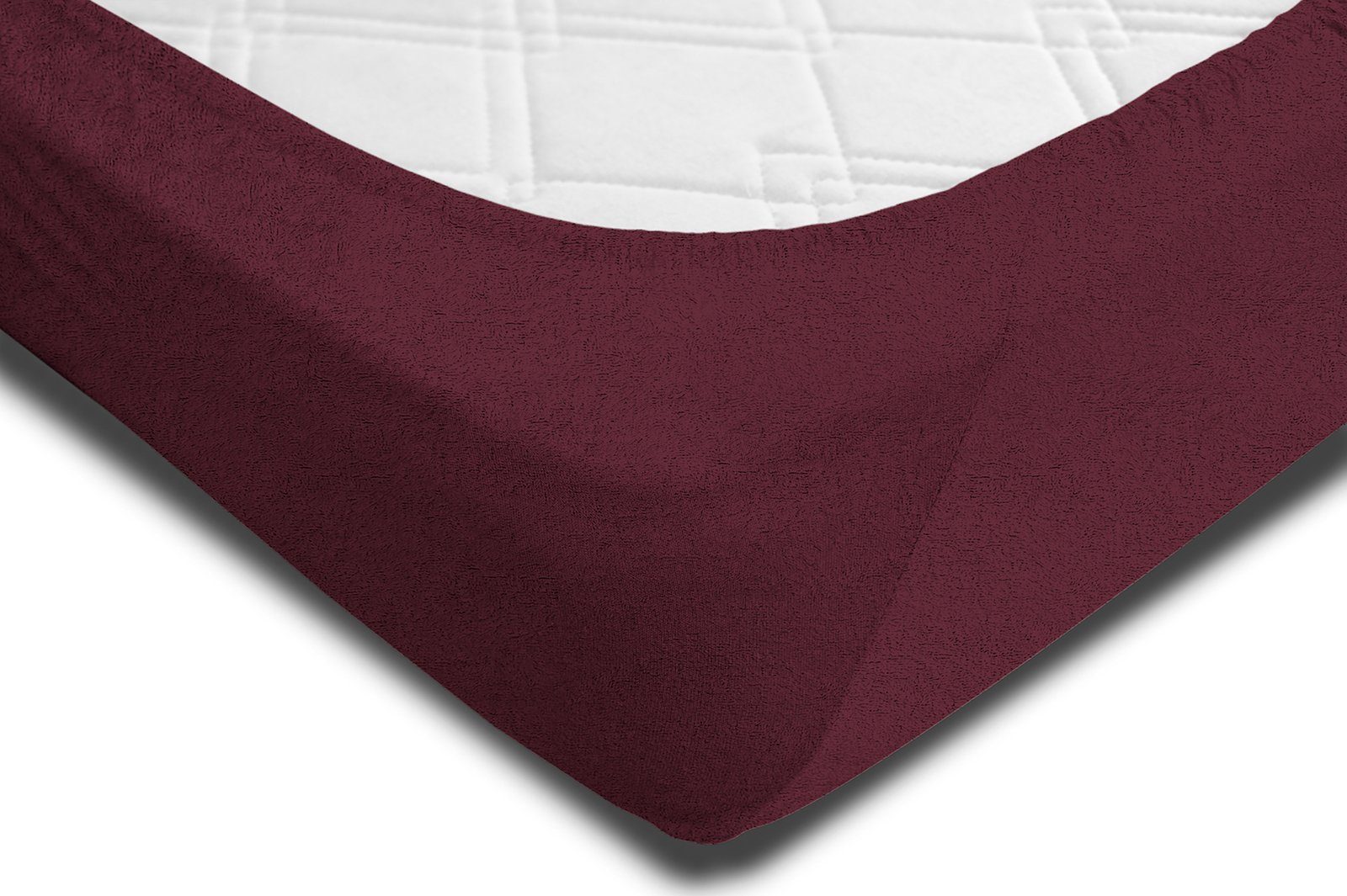 One Home Spannbettlaken Winter, Frottee, Gummizug: rundum, (1 Stück), Singl günstig online kaufen