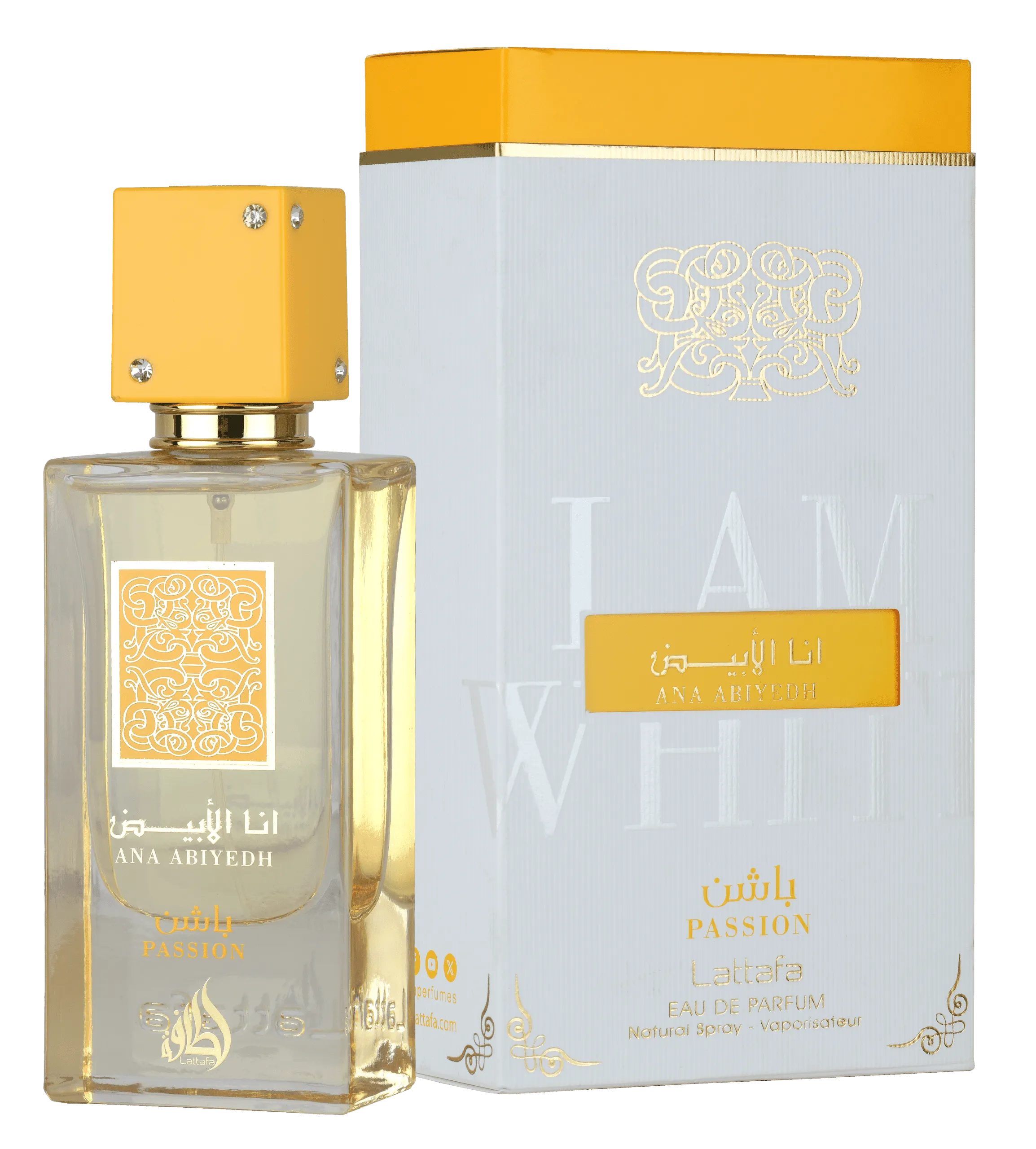 Lattafa Eau de Parfum Ana Abiyedh Passion - Eau de Parfum 60ml
