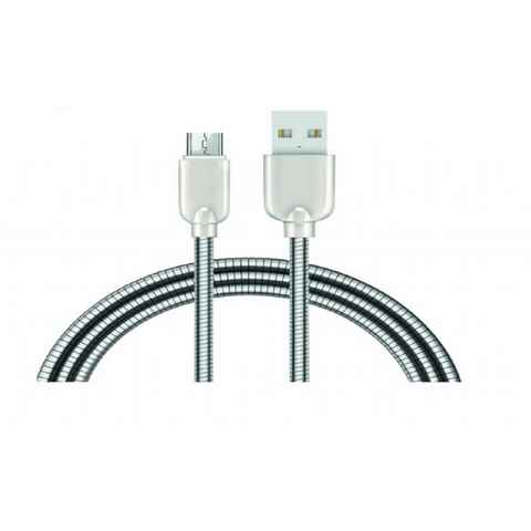Sunix 2A Schnellladekabel Nylon 1m Micro-USB Metall Kabel Biegsam Robust USB-Kabel, Micro-USB