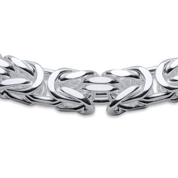 JEWLIX Königskette 925er Silber Königskette für Herren von Unique, 8 mm, vierkant