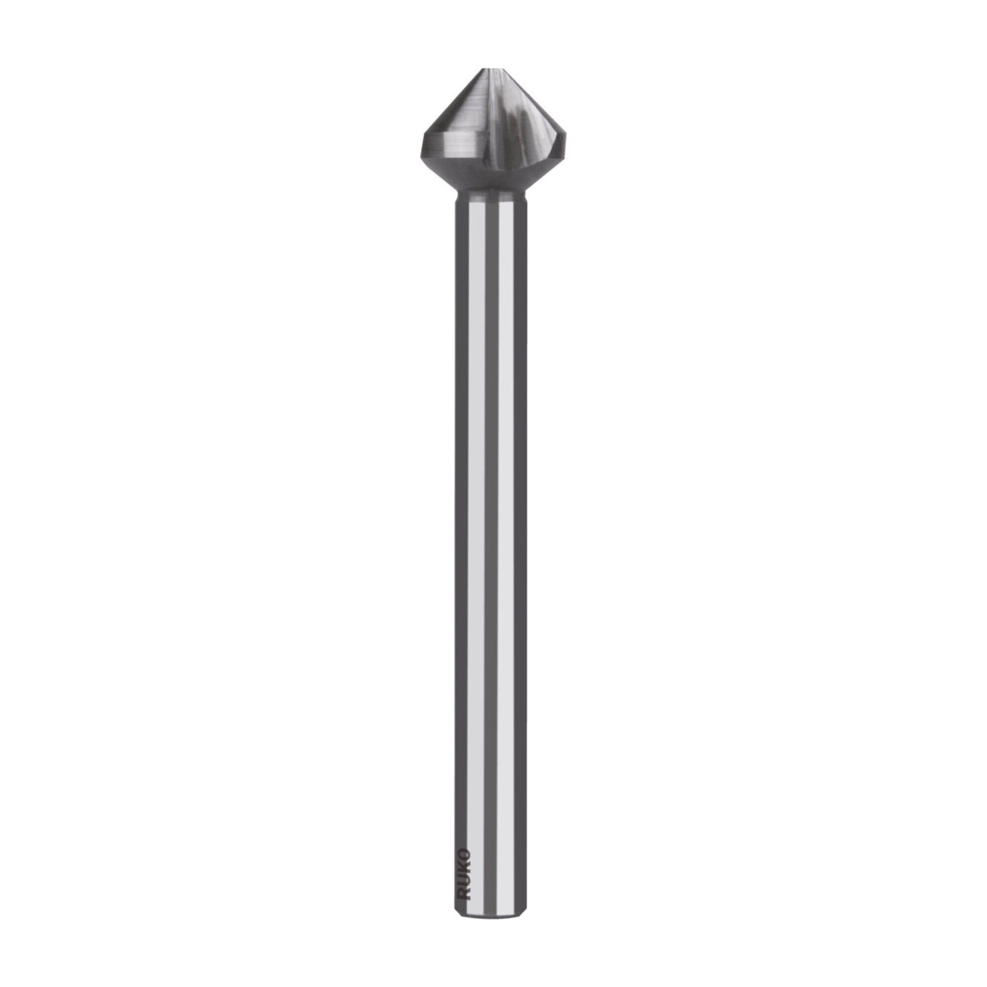 Ruko Kegelsenker RUKO Kegel- und Entgratsenker DIN 335 Form C 90° HSS, mit langem Zylin