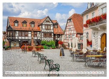 CALVENDO Wandkalender Michelstadt Impressionen (Premium, hochwertiger DIN A2 Wandkalender 2023, Kunstdruck in Hochglanz)