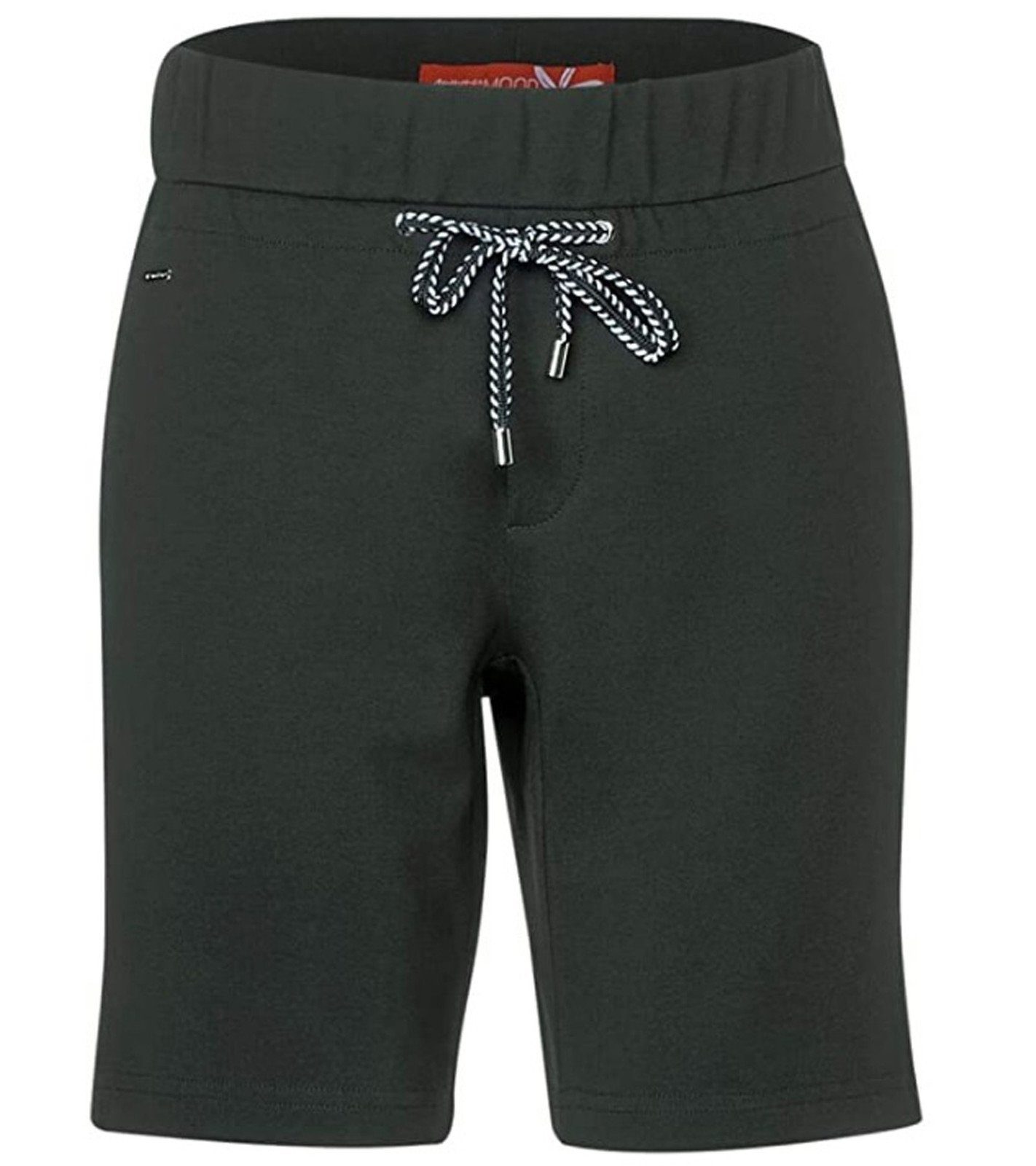 STREET ONE Shorts »Street One Bonny Bermuda coole kurze Hose für Damen  Shorts mit Deko-Leistentaschen Sommer-Hose Khaki-Grün« online kaufen | OTTO