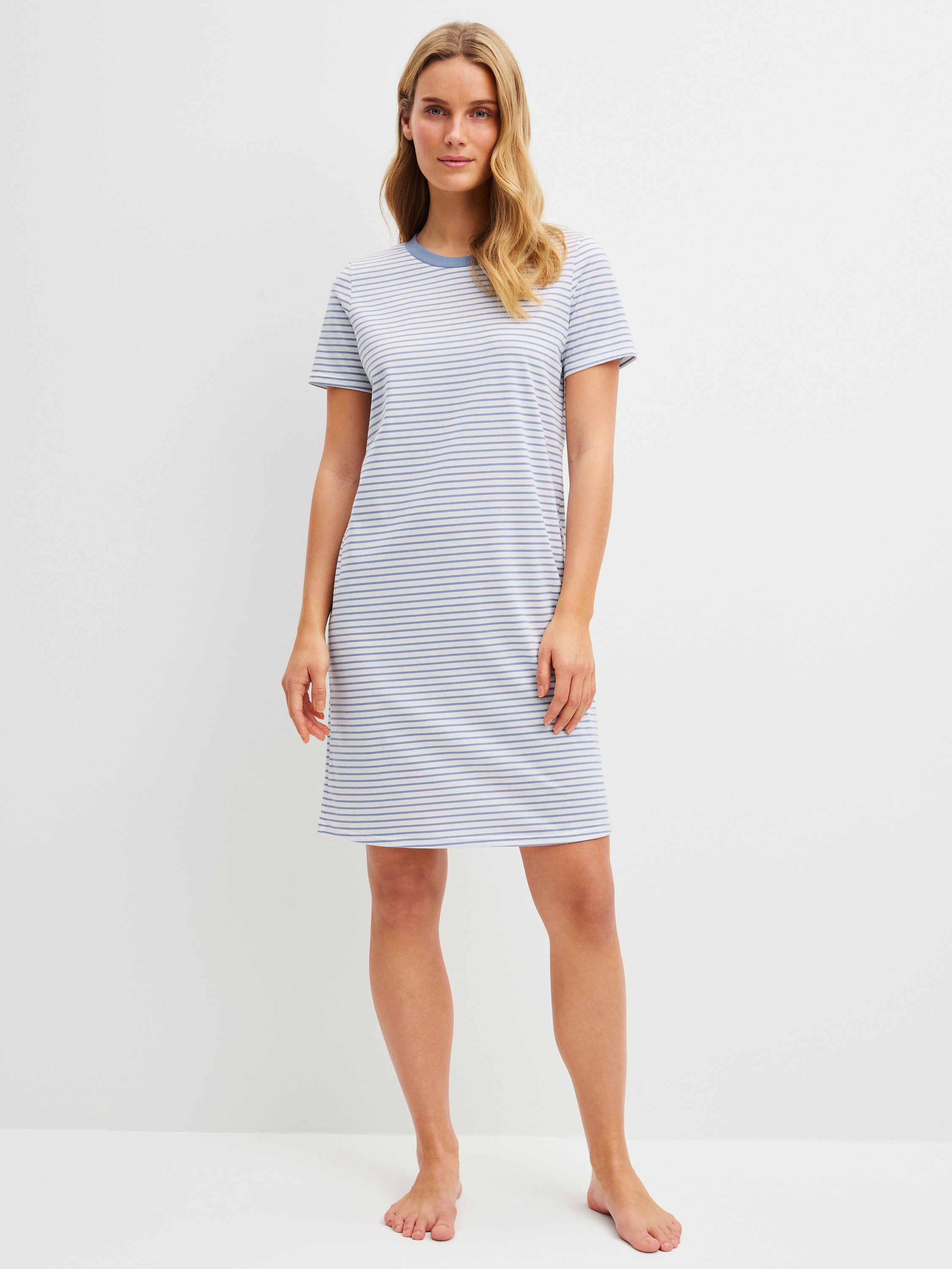 CALIDA Nachthemd Cotton Special Damen (1-tlg) weich, pflegeleicht, formbeständig, lockere Passform, Länge 95cm