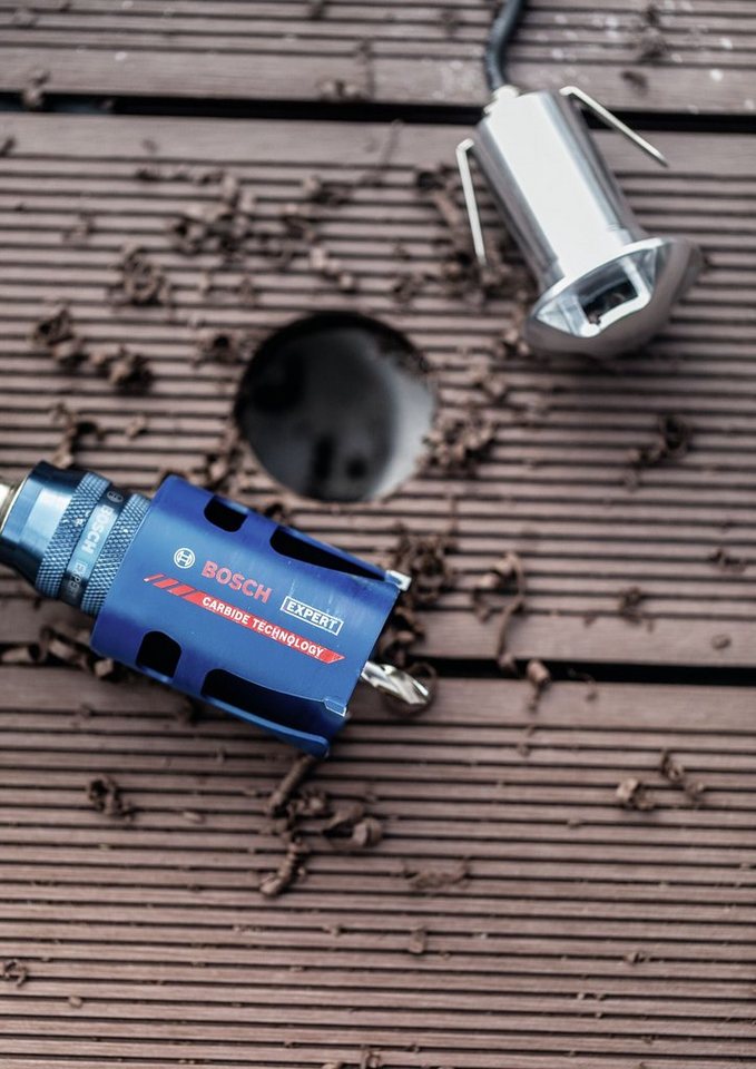 Thumbnail - BOSCH Lochsäge Expert Construction Material, Ø 140 mm, 140 x 60 mm für Dreh- und Schlagbohrer