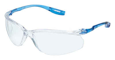 3M Arbeitsschutzbrille, Brille ToraCCS AS/AF Polycarbonat klar Rahmen blau