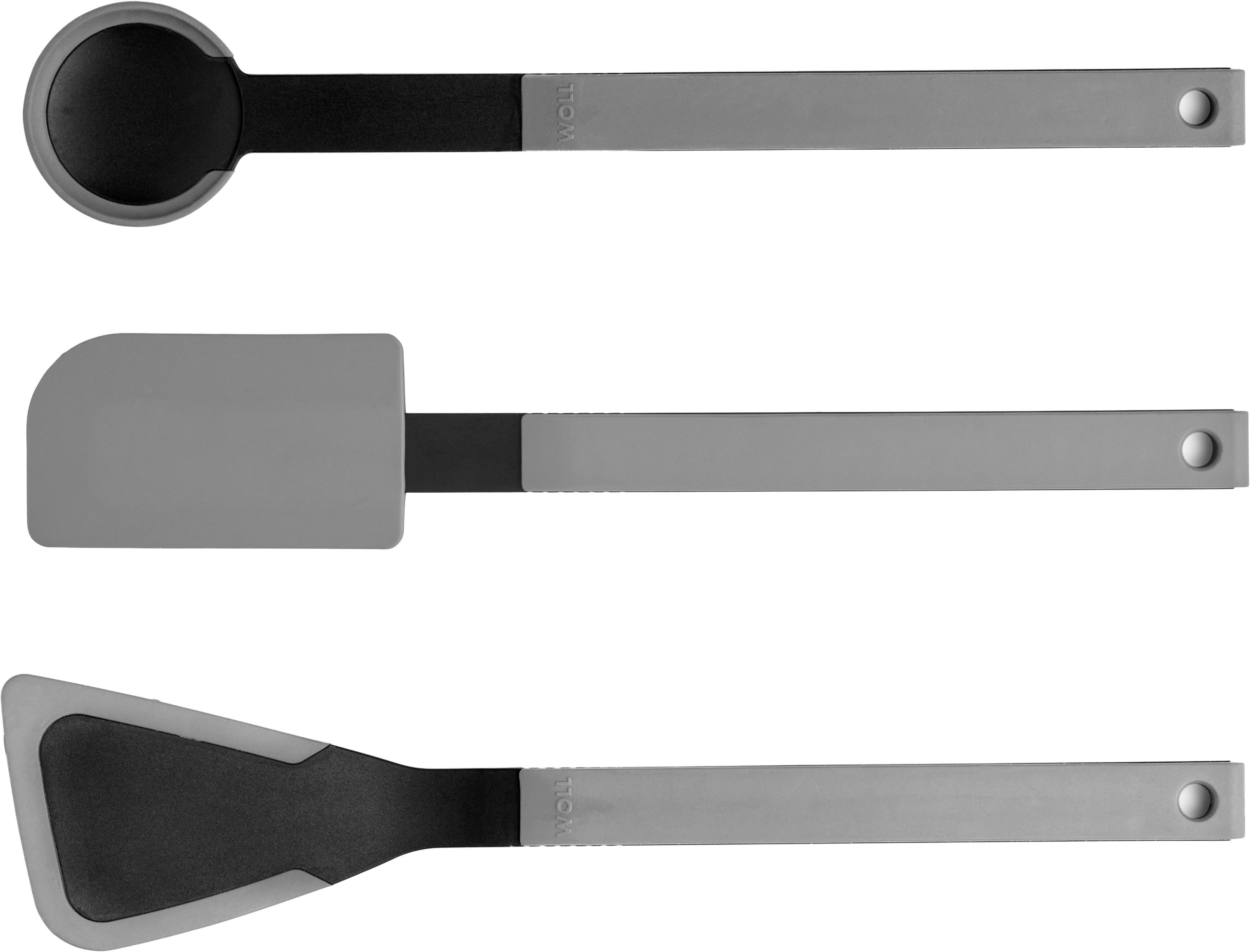 WOLL Kochbesteck-Set Cook it (Set, 3-tlg), aus hochwertigem Kunststoff und Silikon