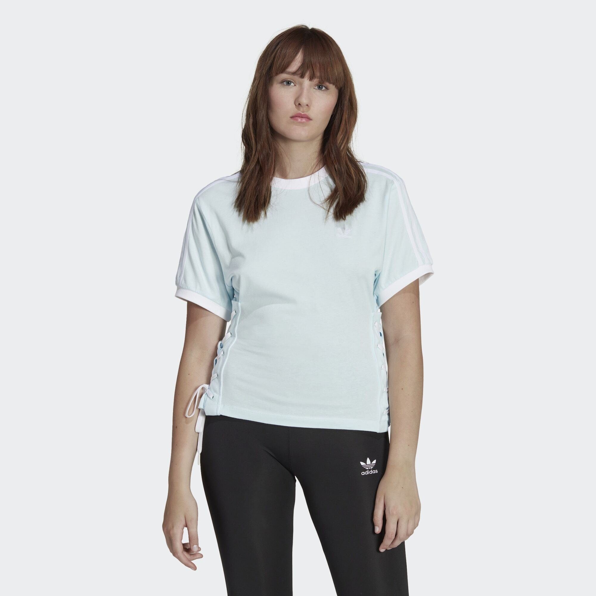 adidas Originals T-Shirt ALWAYS ORIGINAL LACED T-SHIRT Almost Blue | T-Shirts