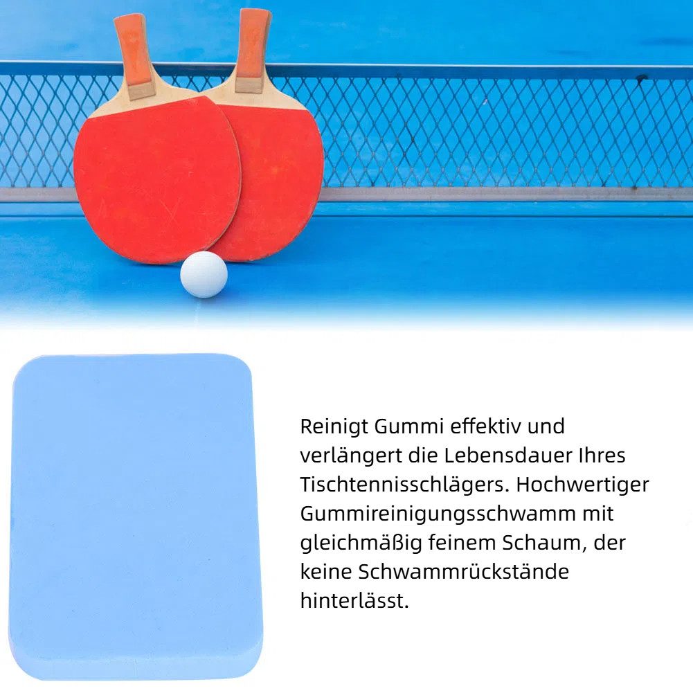 GARRYFIZH Tischtennisschläger Tischtennis Gummi Reiniger Tischtennisschläger Reinigung Schwamm, Langlebig, mit außergewöhnlicher Saugfähigkeit