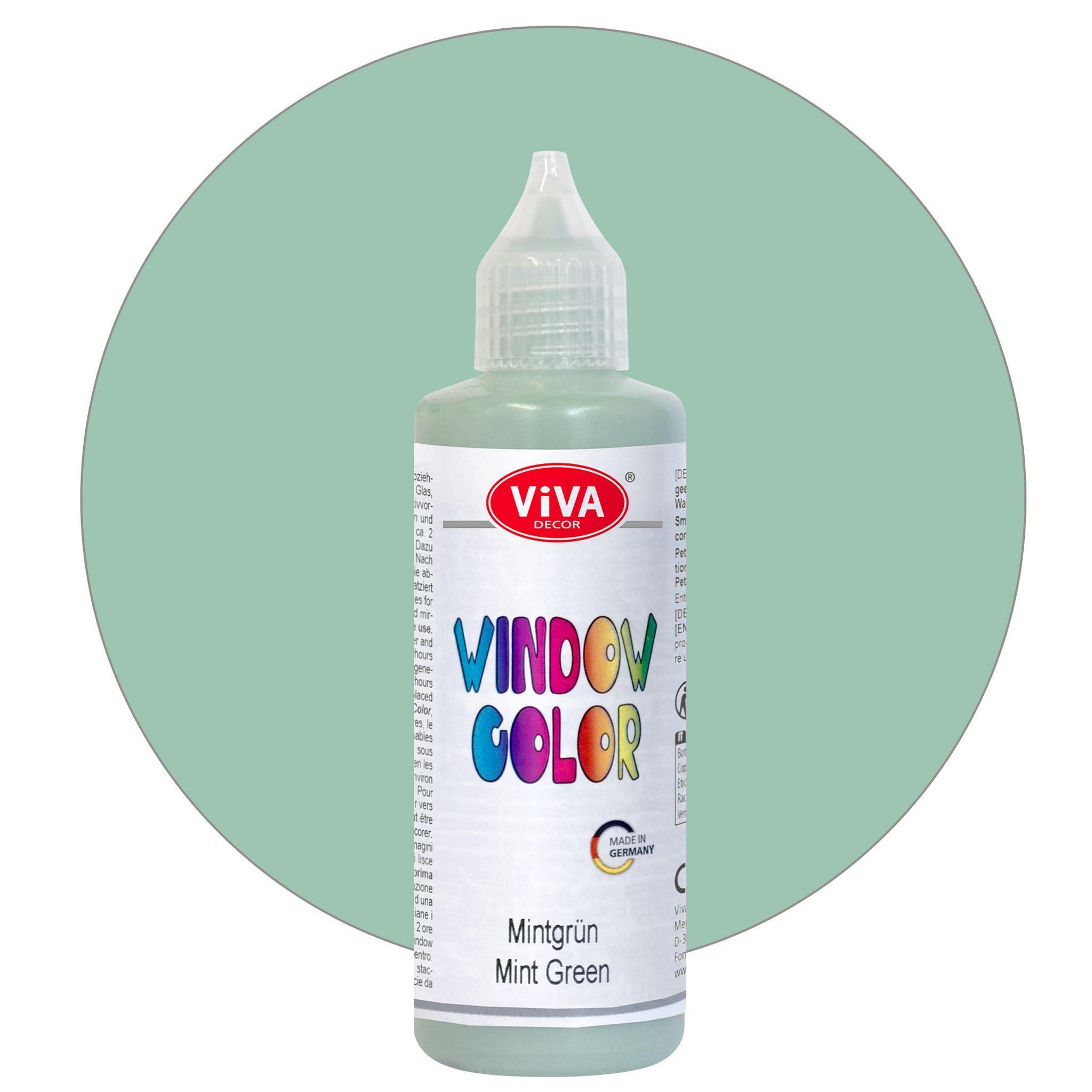 Viva Decor Fensterbild ViVA DECOR Window Color 80ml, Mintgrün