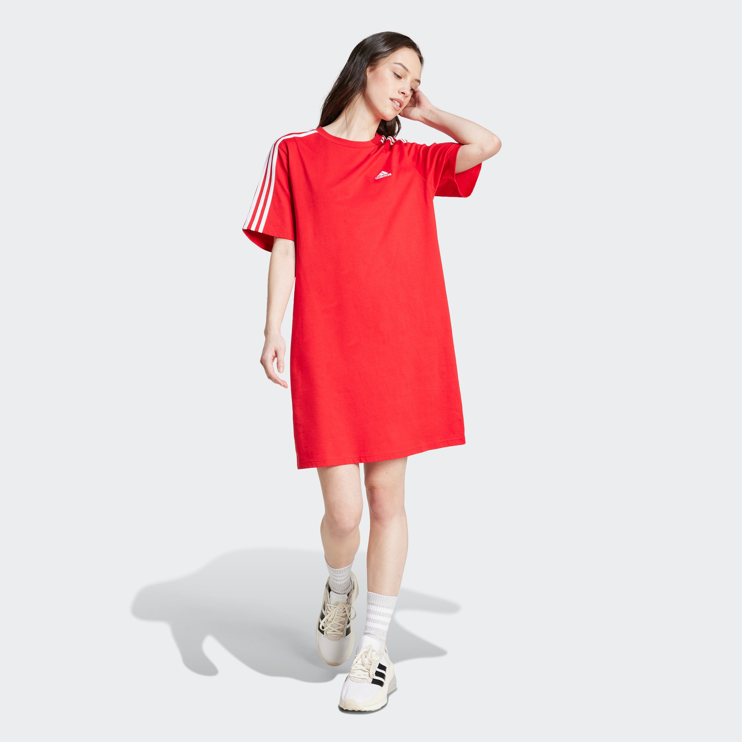 adidas Sportswear Shirtkleid W 3S BF T DR (1-tlg)