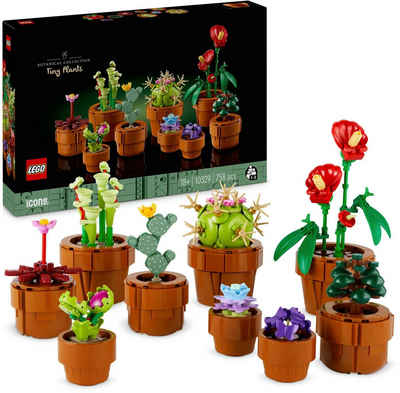 LEGO® Konstruktionsspielsteine Mini Pflanzen (10329), LEGO Icons, (758 St), Made in Europe