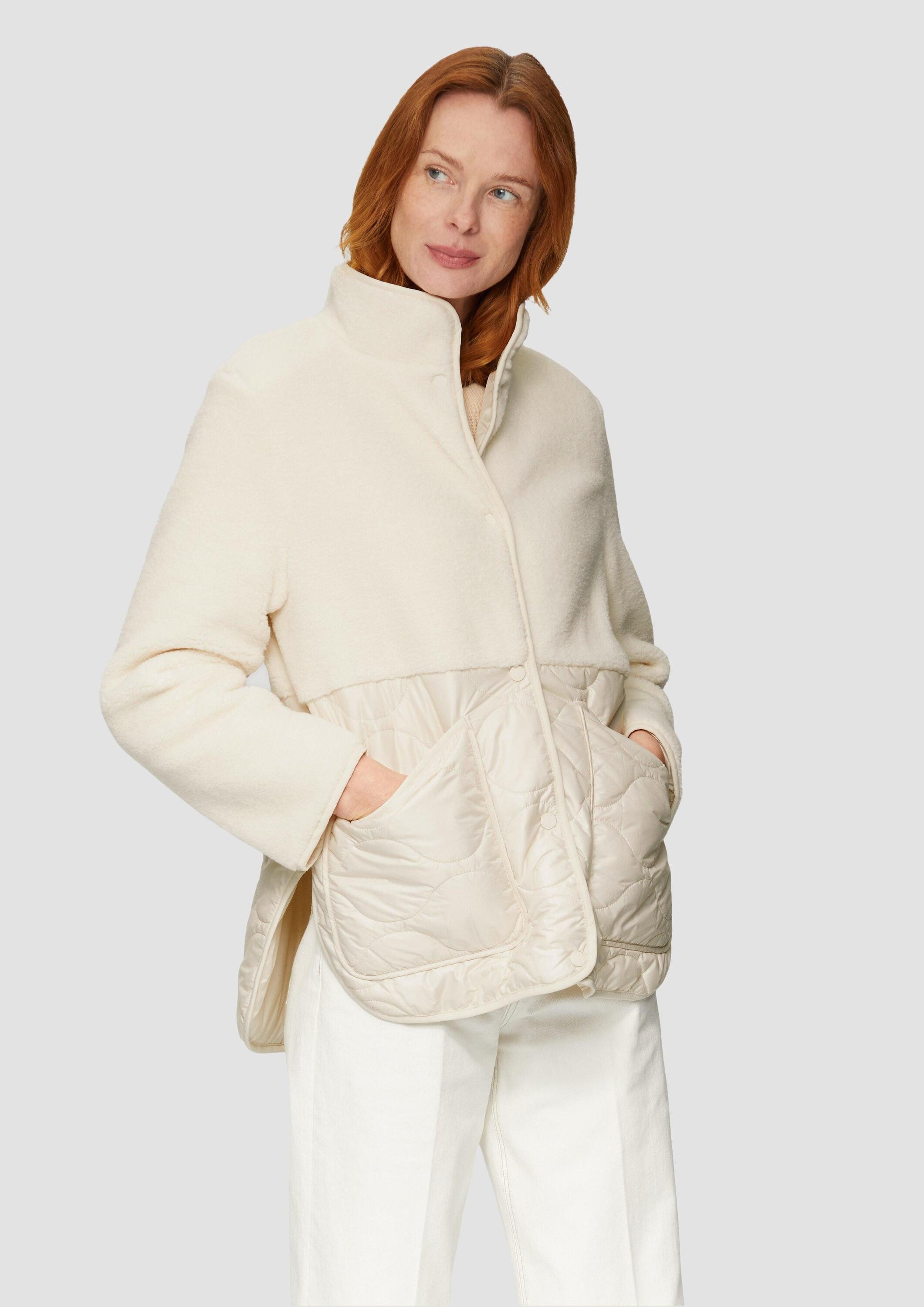 s.Oliver Funktionsjacke Outdoor-Jacke Wendejacke mit Teddyplüsch günstig online kaufen