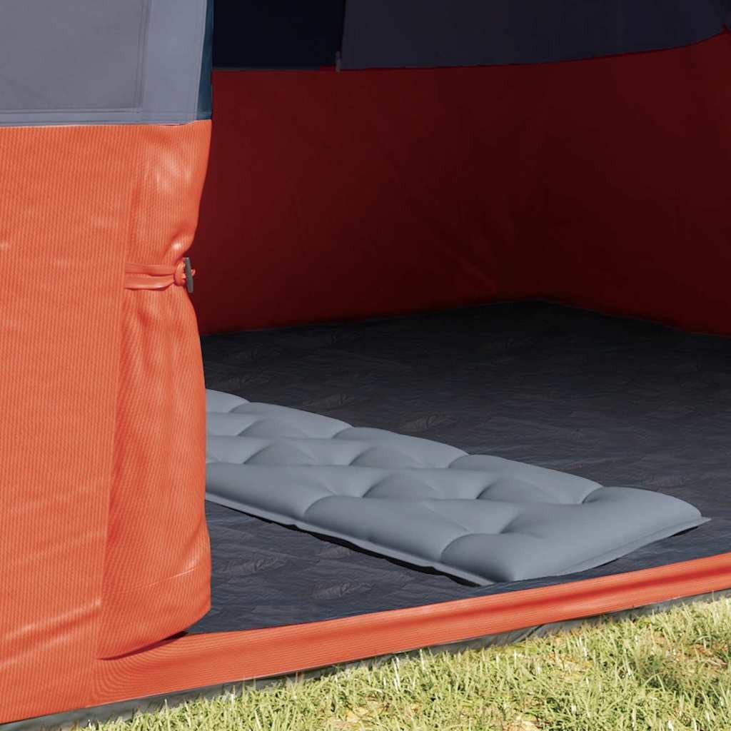vidaXL Innenzelt Innenzelt mit Dach Grau und Orange 280 x 220 x 176 cm Taft, (1 tlg)