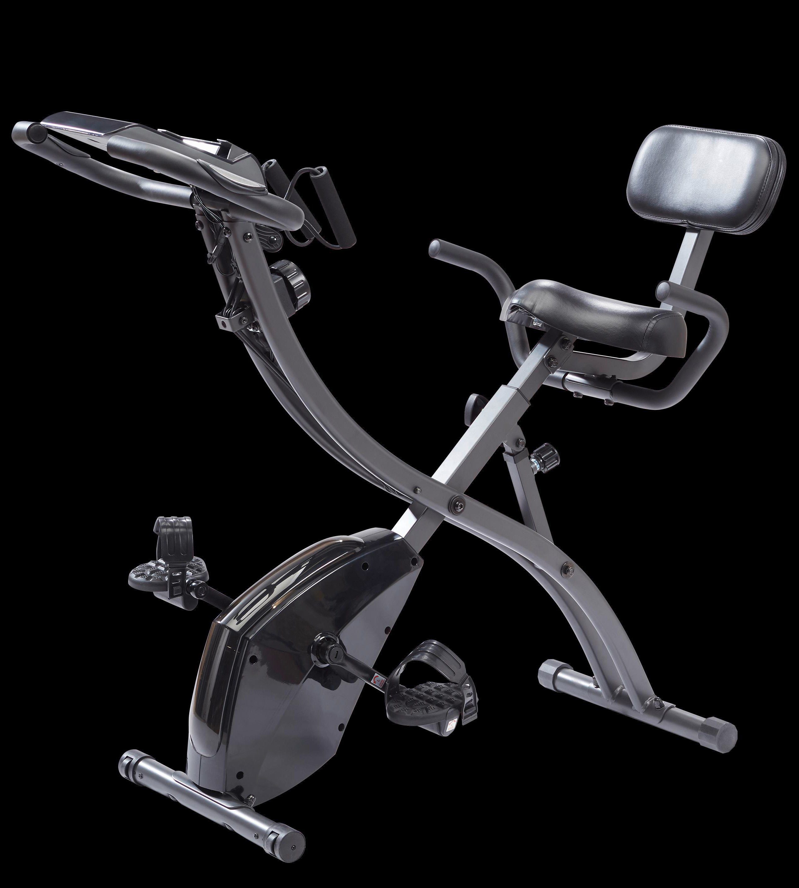 MediaShop Heimtrainer Slim Cycle (das Original aus dem TV, inkl. 2 Widerstandsbänder), klappbar