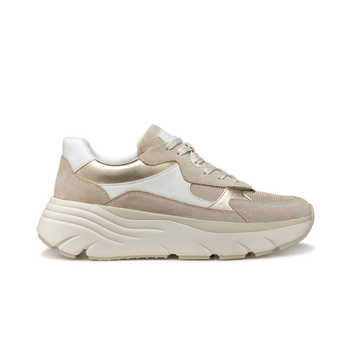 GEOX DIAMANTA, Sneaker in Beige für Damen Sneaker