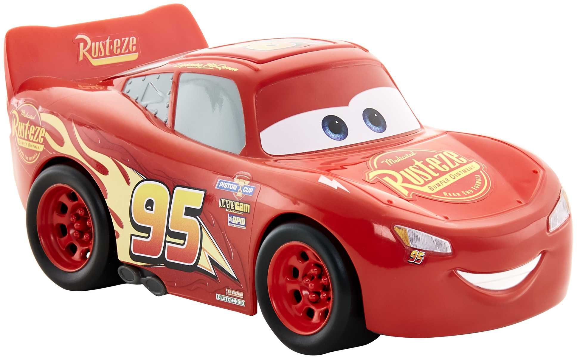 Mattel® Spielzeug-Auto Pixar Cars Track Talkers Lightning McQueen, mit  Soundfunktion