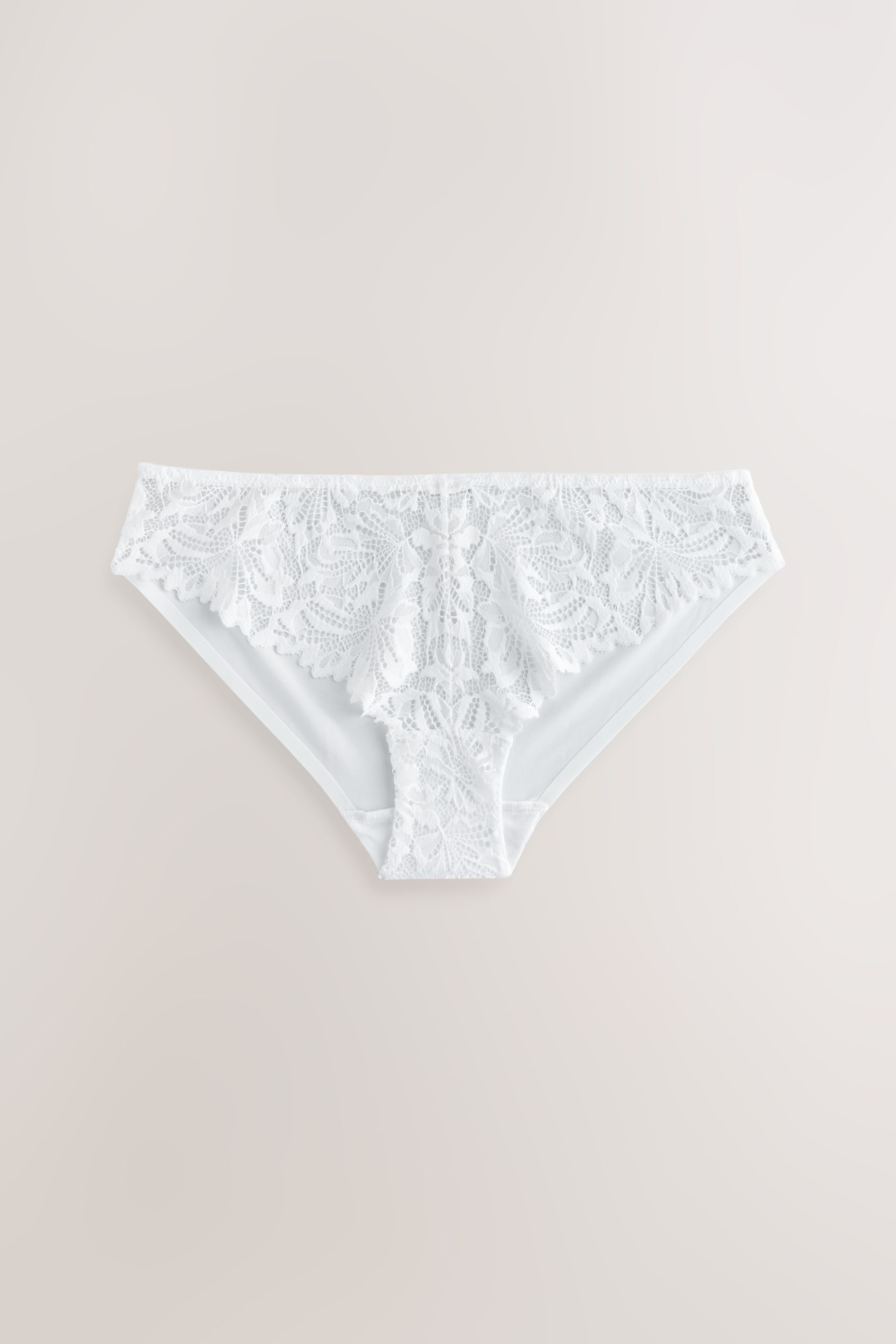 Next Brasilslip 3er-Pack Nahtfreie Slips mit Spitze, Brazilian (3-St)