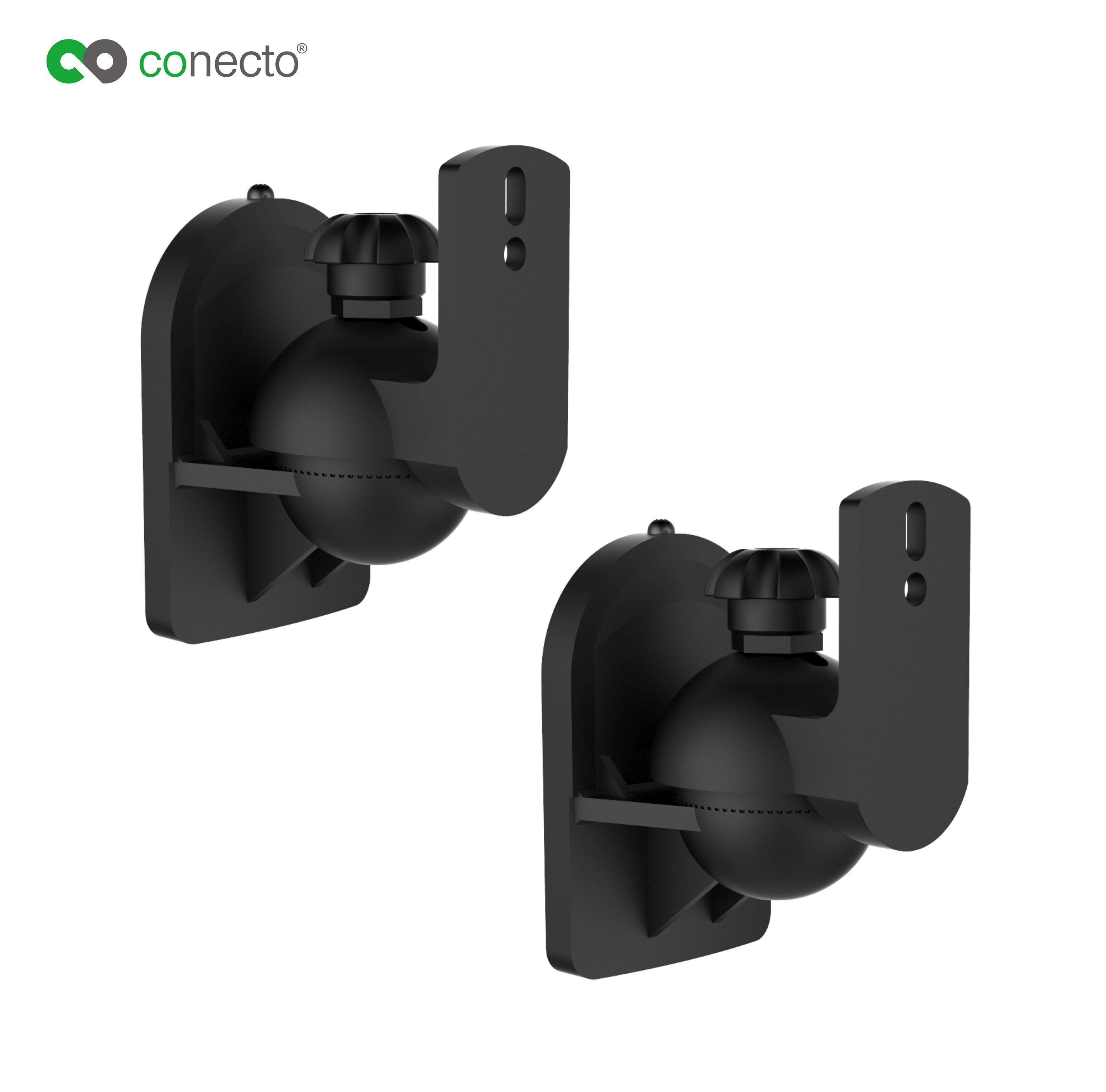 conecto Lautsprecher-Wandhalterung conecto CC50296 Lautsprecher Universal-Wandhalterung, neigbar: -20°