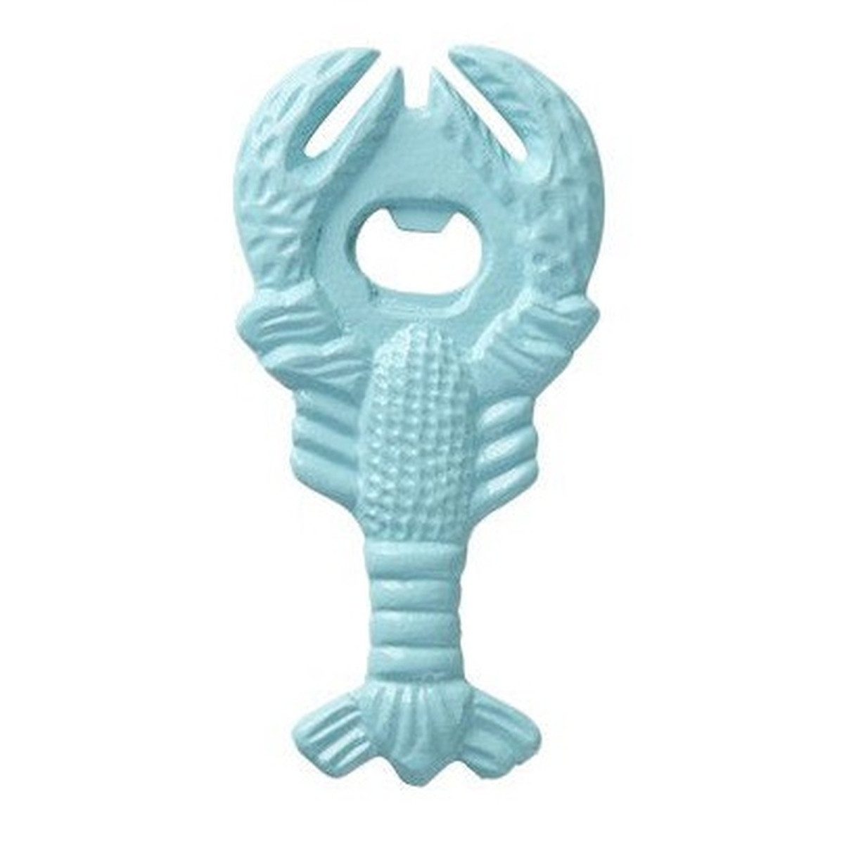 rice Flaschenöffner Hummer aus Aluminium, maritimes Design, Geschenkidee 16 x 8 x 1,25 cm