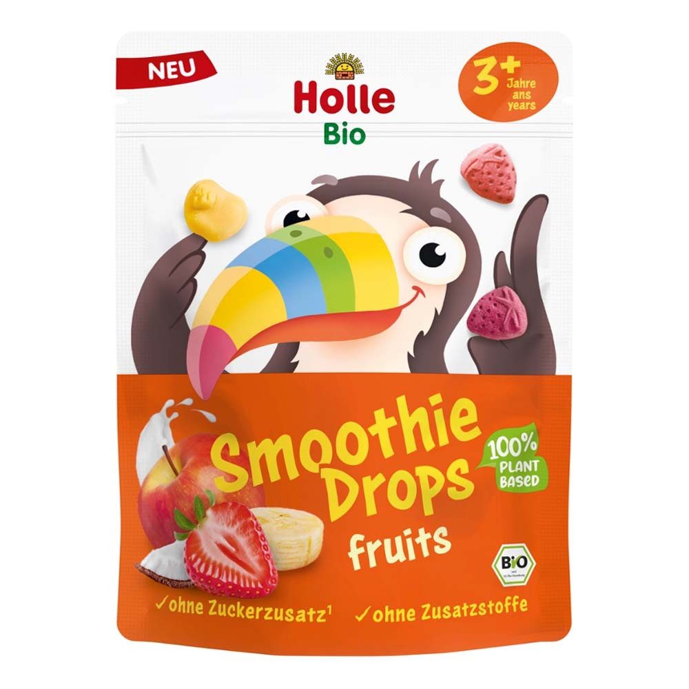 Holle baby food Süßigkeit Smoothie Drops - fruits 15g