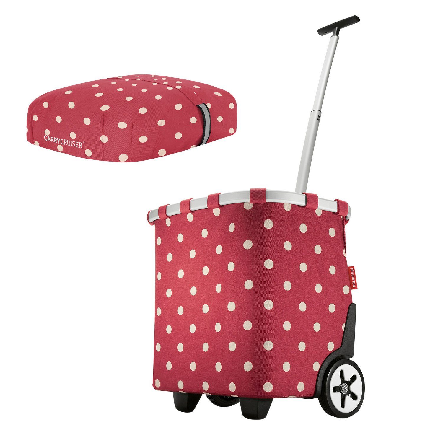 Roestig Encyclopedie cent REISENTHEL® Einkaufstrolley reisenthel carrycruiser 40 Liter  Einkaufstrolley + cover ruby dots