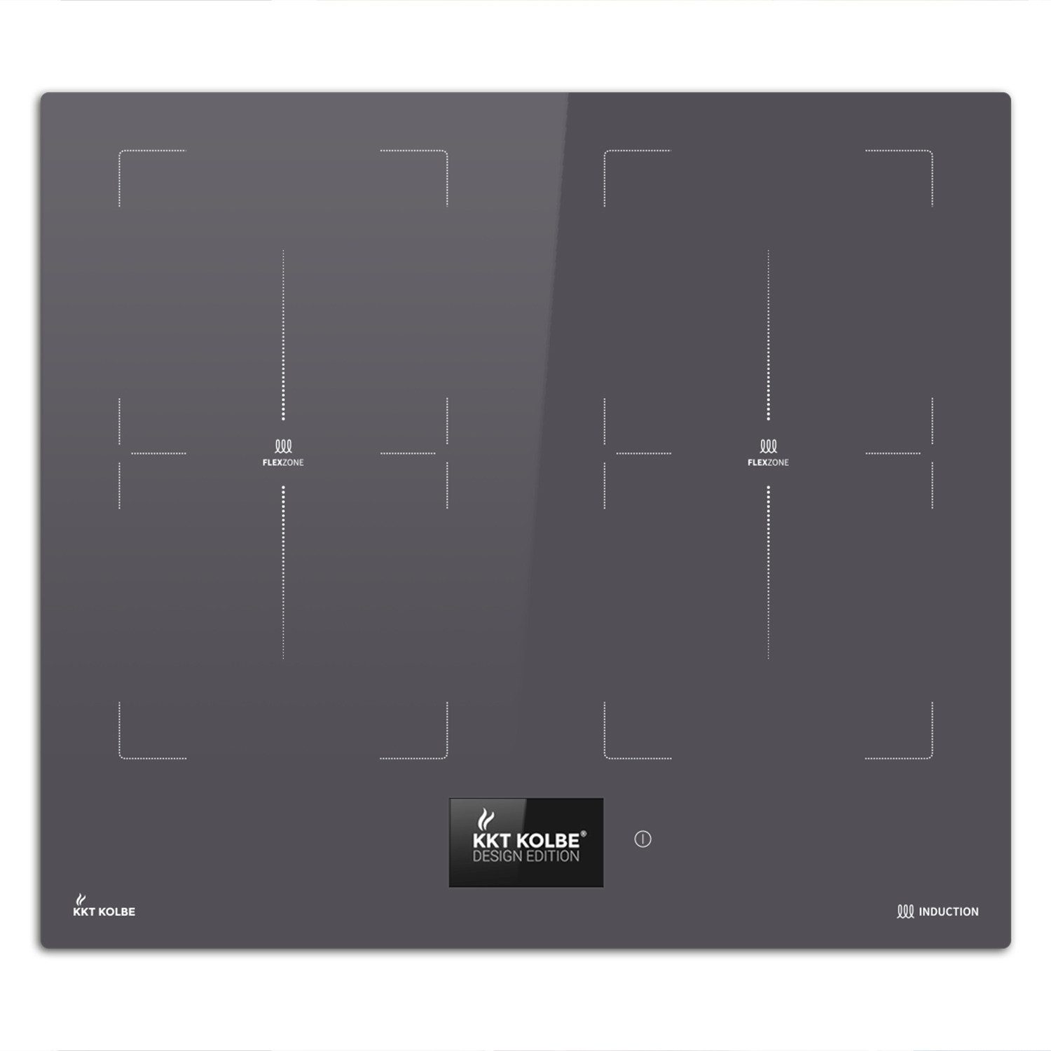 KKT KOLBE Induktions-Kochfeld IND5905TFT, Herdplatte / 60 cm / Kochmulde / 9 Stufen / 4 Zonen / Flex-Zonen