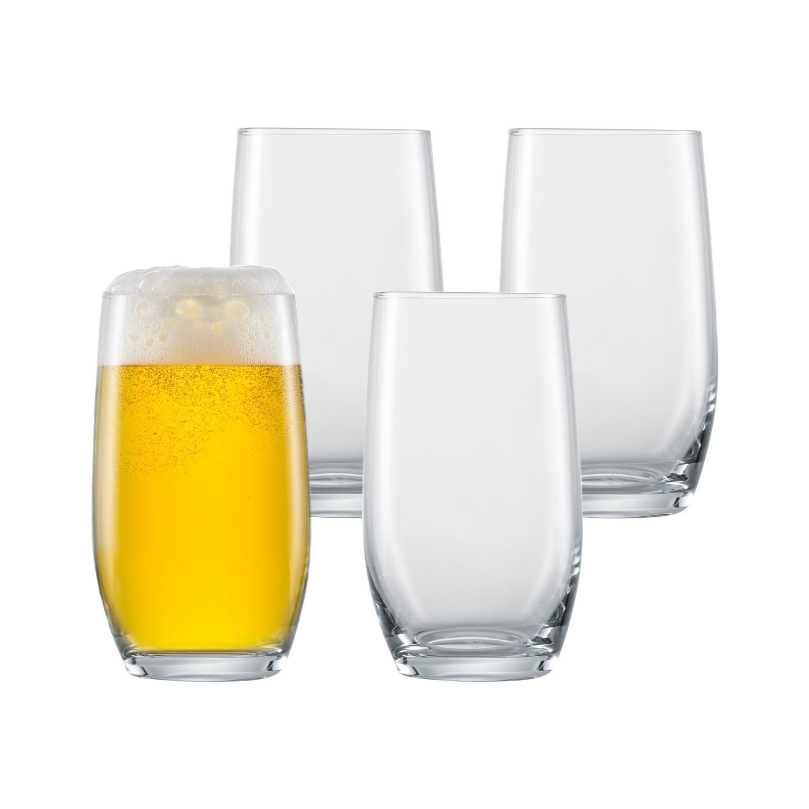 SCHOTT-ZWIESEL Bierglas For you Bierbecher 330 ml 4er Set, Glas