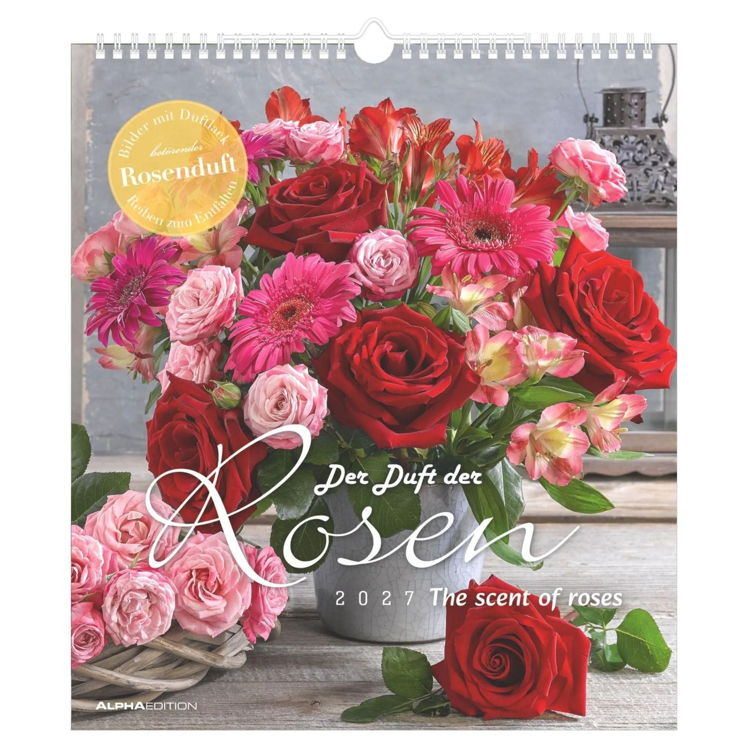 Wandkalender Der Duft der Rosen 2027