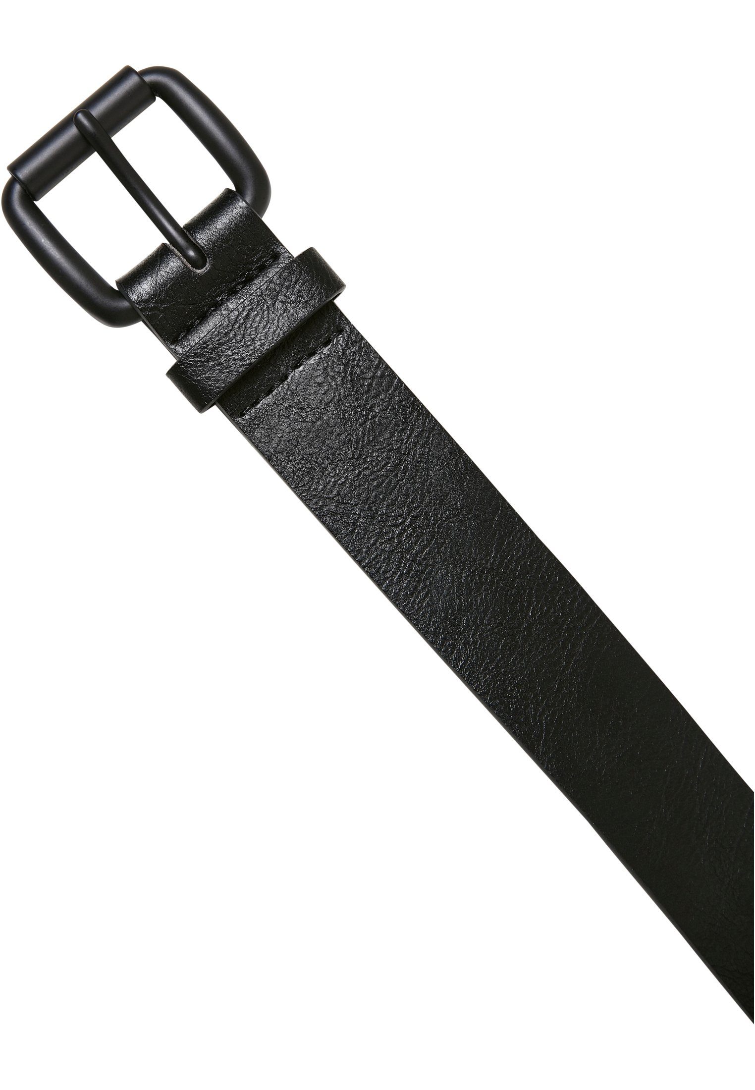 URBAN CLASSICS Hüftgürtel Accessoires Synthetic Leather Thorn Buckle Casual Belt schwarz