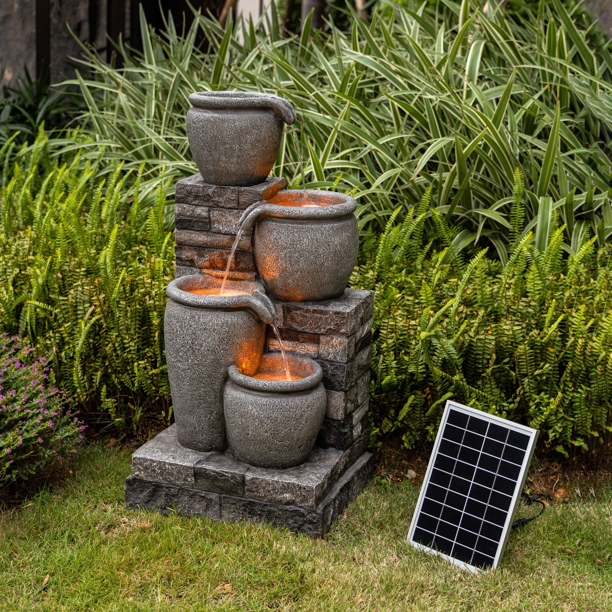 Teamson Home Gartenbrunnen mit 5 Ebenen günstig online kaufen
