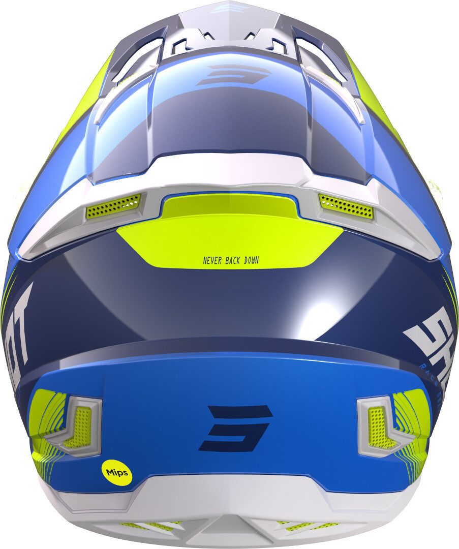 Shot Motocrosshelm Core Fast Motocross Helm, Notfallsystem-polsterung (eqrs)