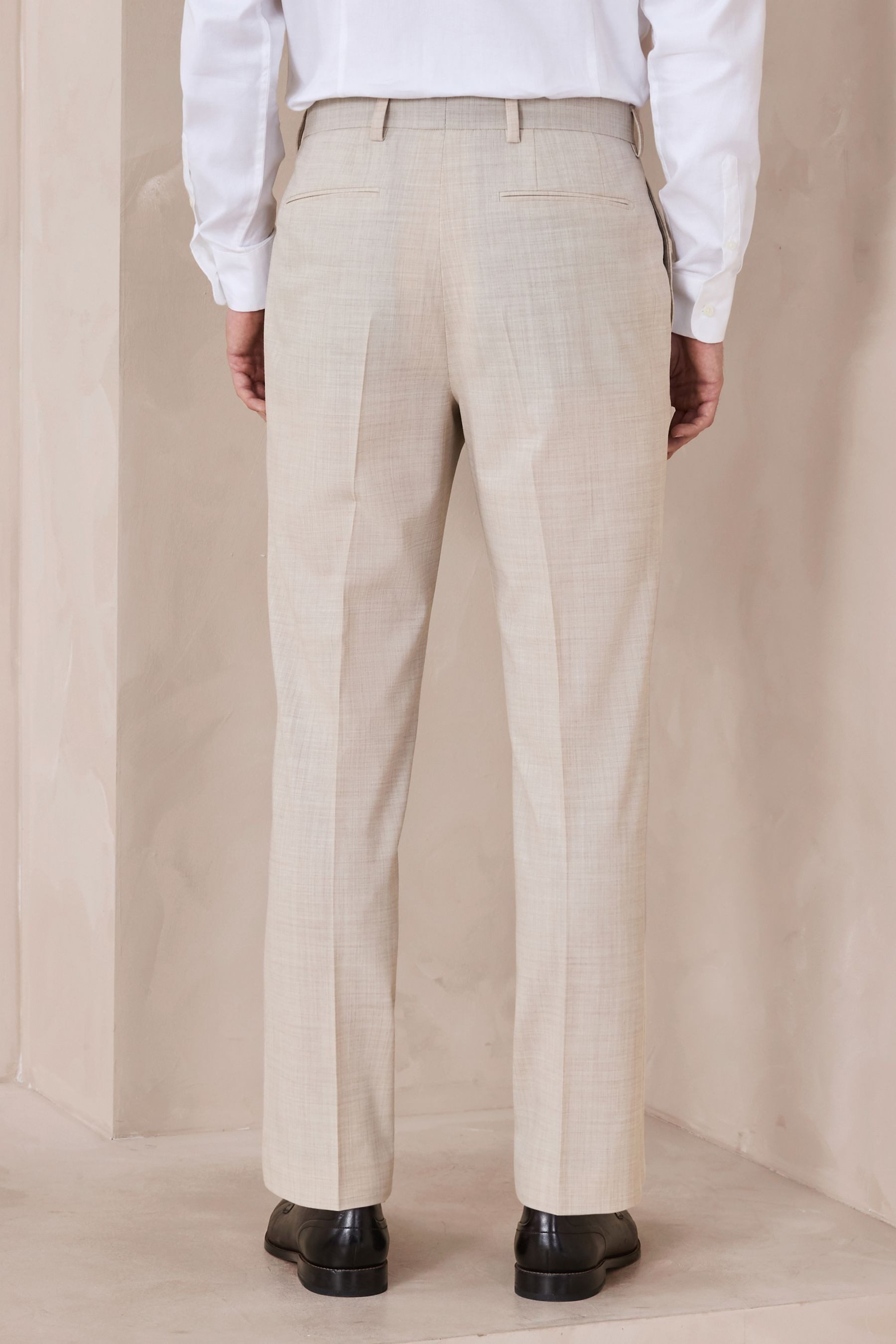 Next Anzughose N. Premium melierte Tailored Fit Anzughose (1-tlg)