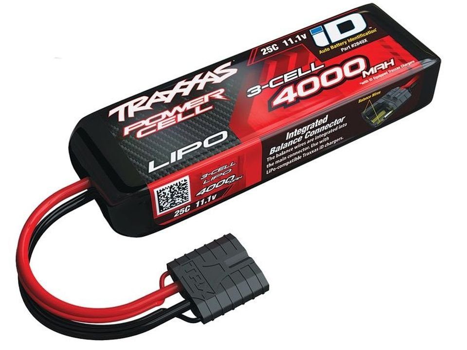 Traxxas Traxxas ID LiPo Akku 4000mAh 11,1V 3-Zellen 25C (Stecker) 2849X Akku