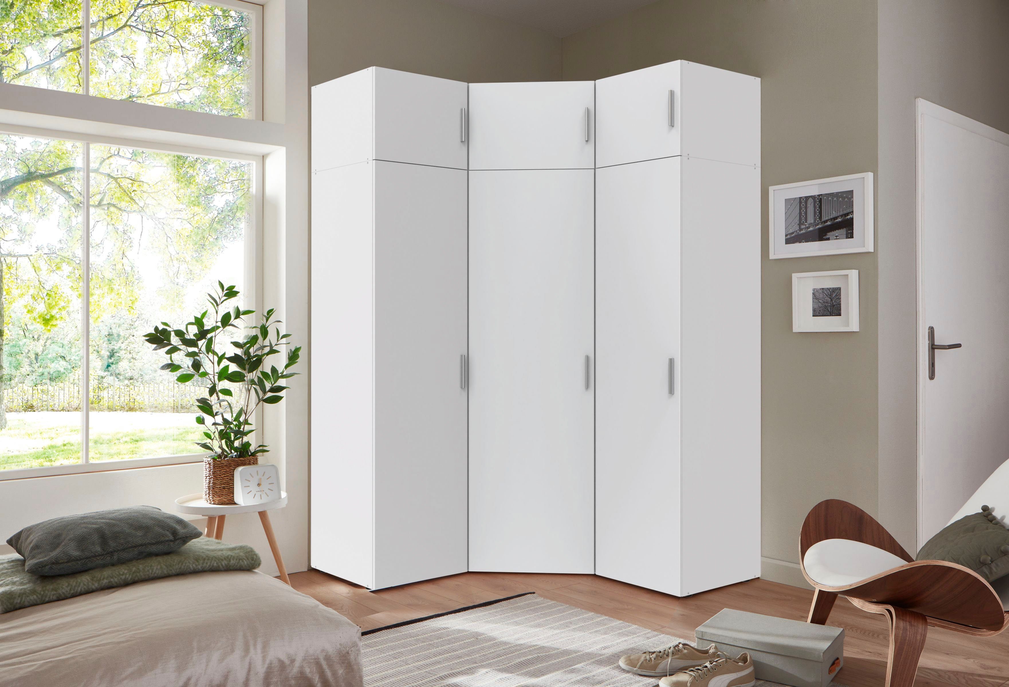 Wimex Schranksystem "Münster" Spar-Set, 6tlg: Eckschrank+ 2 Schränke 50cm b günstig online kaufen