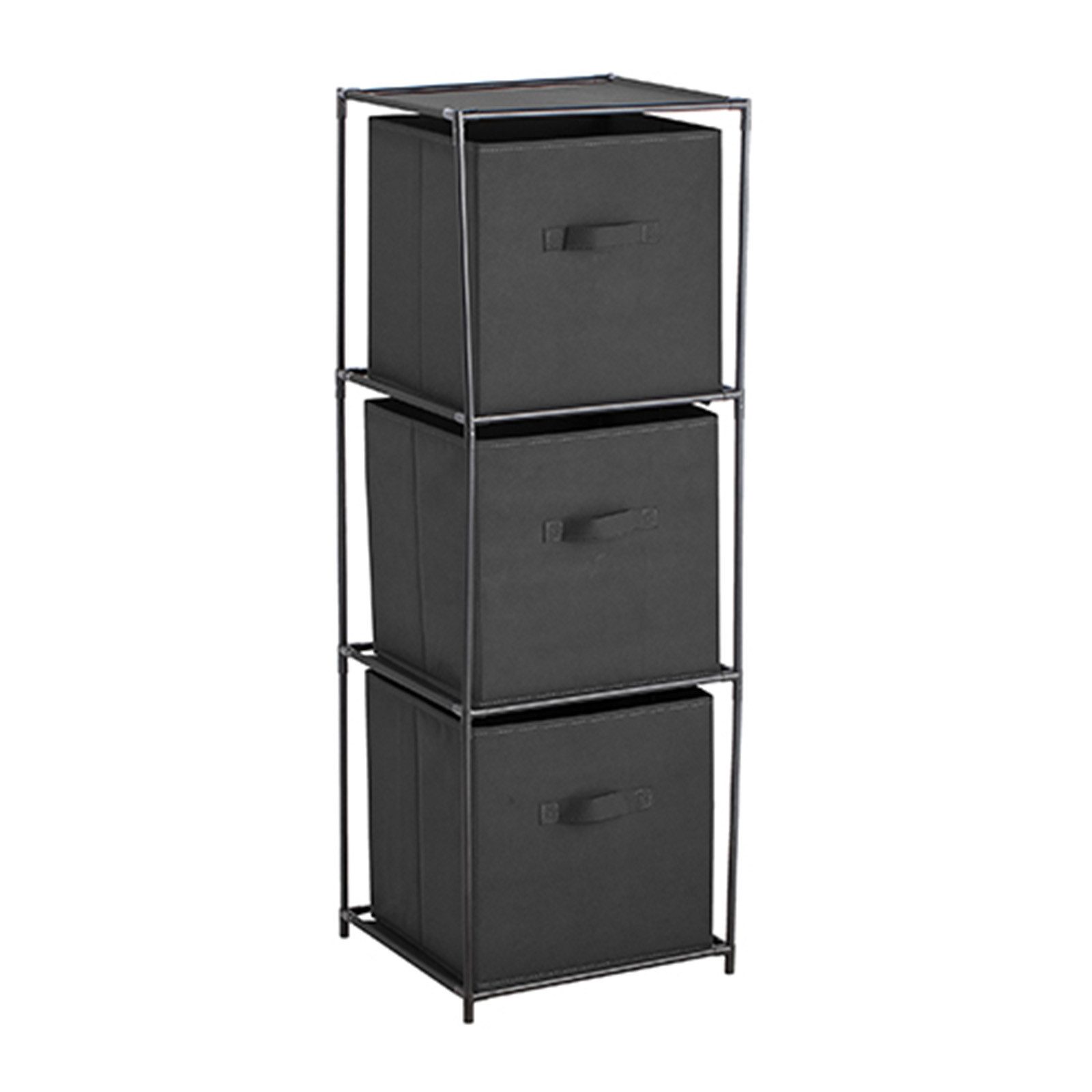 axentia Standregal Regal mit 3 Schuladen, Stück 1-tlg., Standregal günstig online kaufen