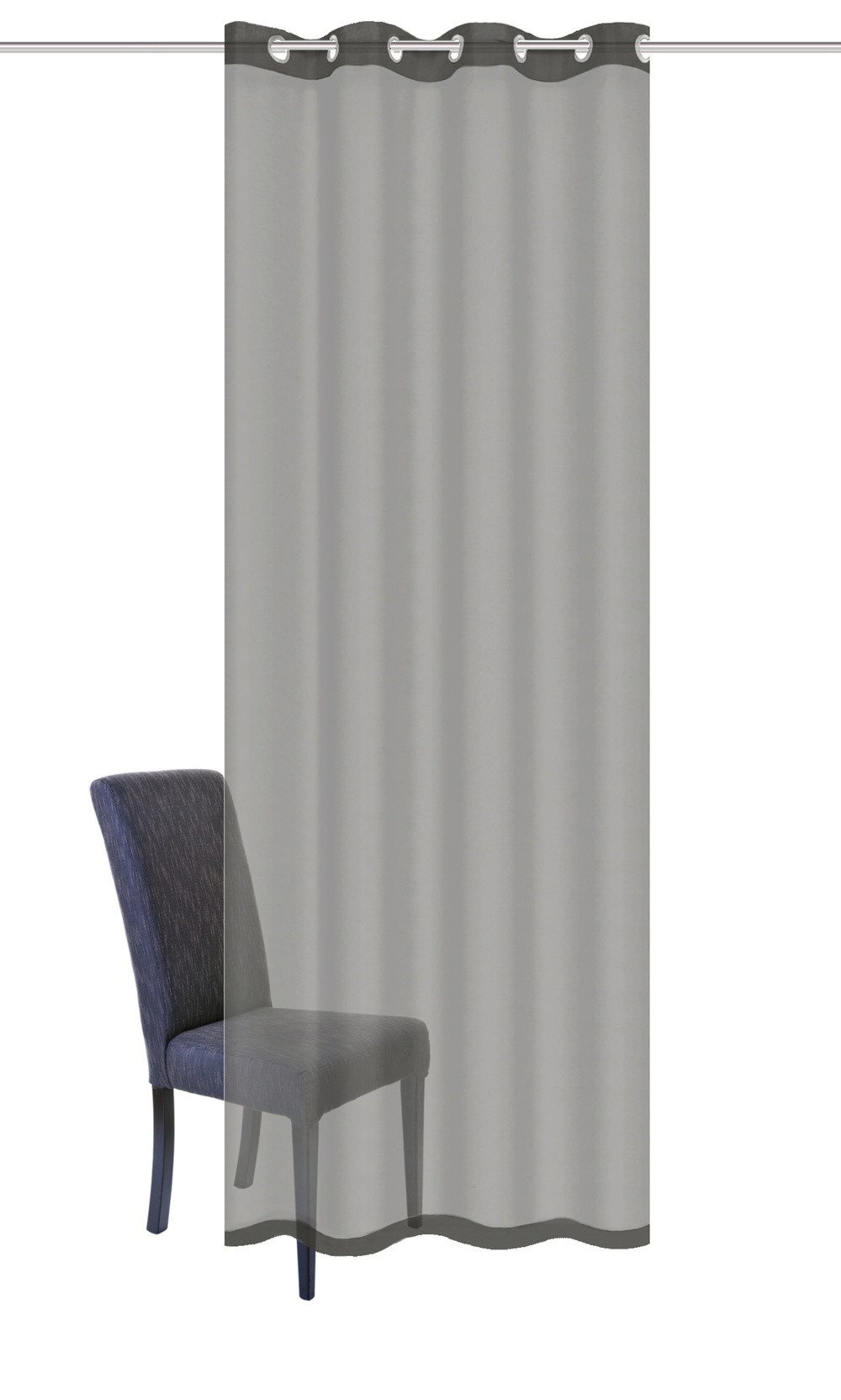 HOME WOHNIDEEN Gardine DOLLY, Ösen (2 günstig online kaufen
