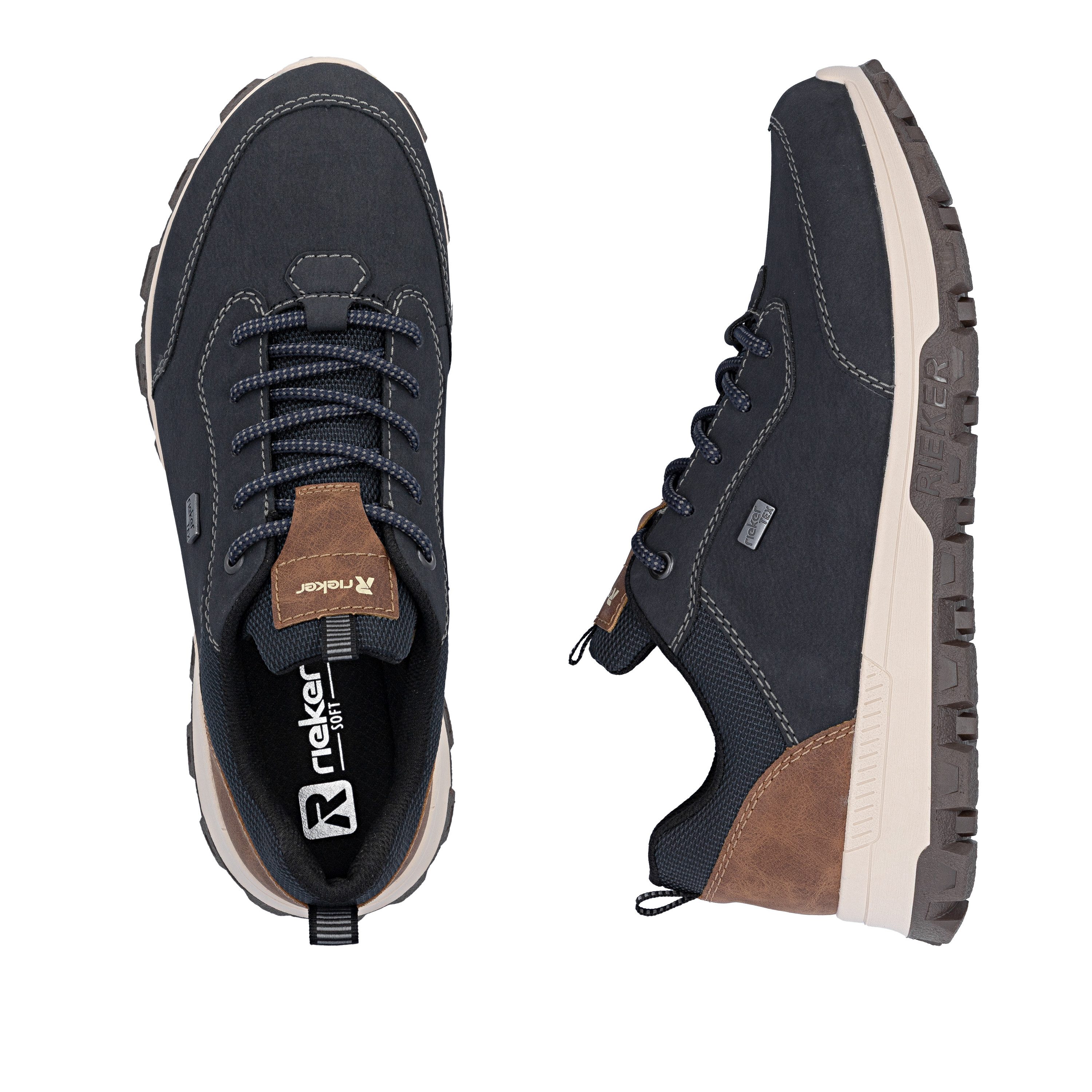 Rieker Sneaker, Outdoorschuh, Halbschuh, Schnürschuh mit TEX-Membran